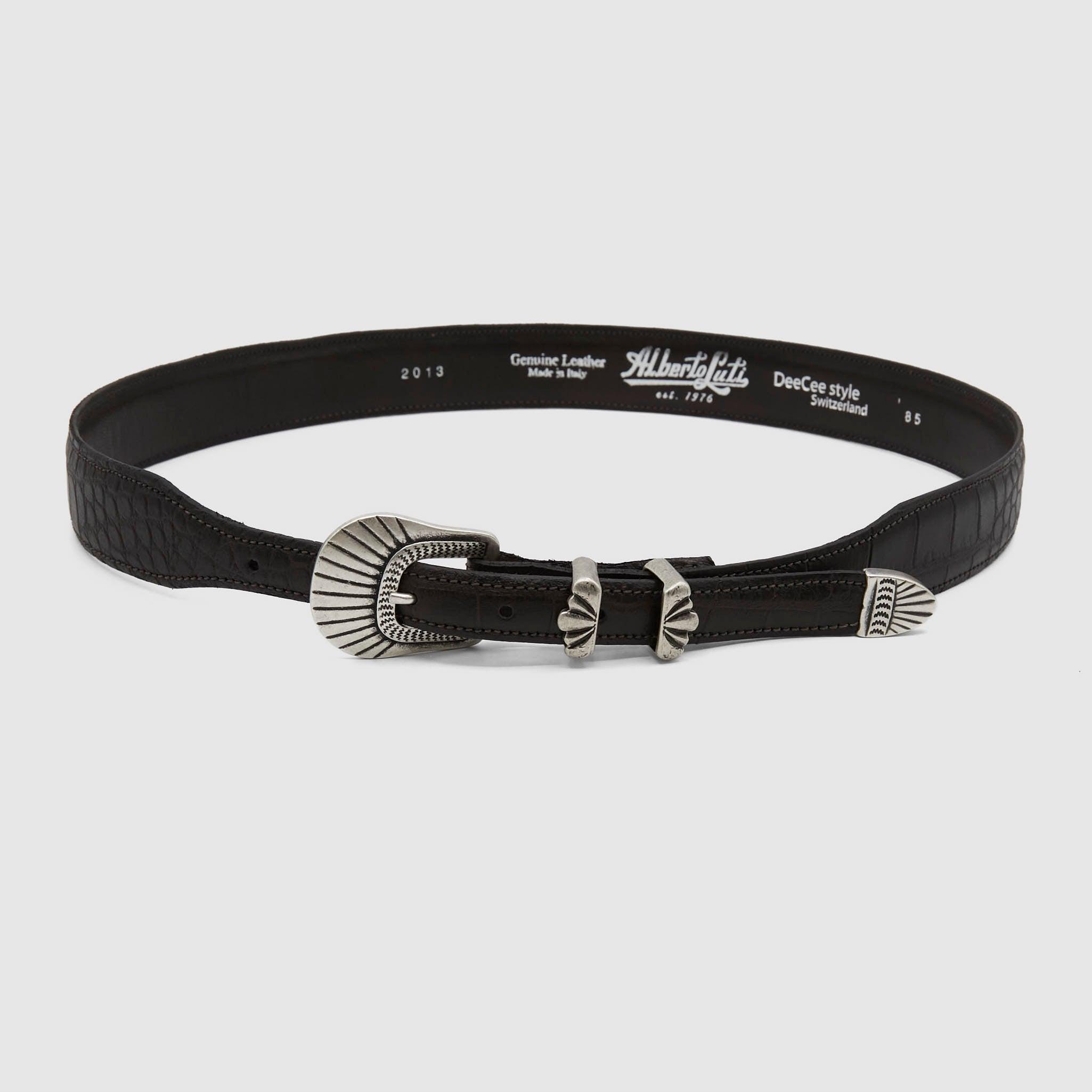 DeeCee style x Alberto Luti Western Ranch Belt