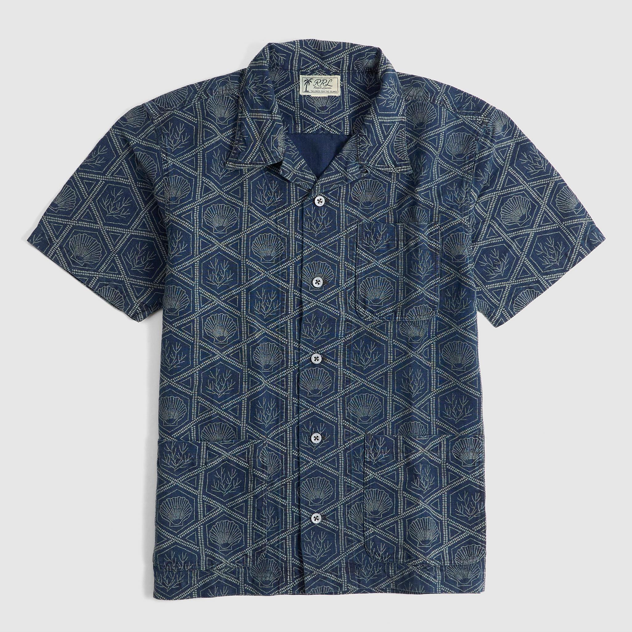 Short Sleeve Indigo Riff Shirt