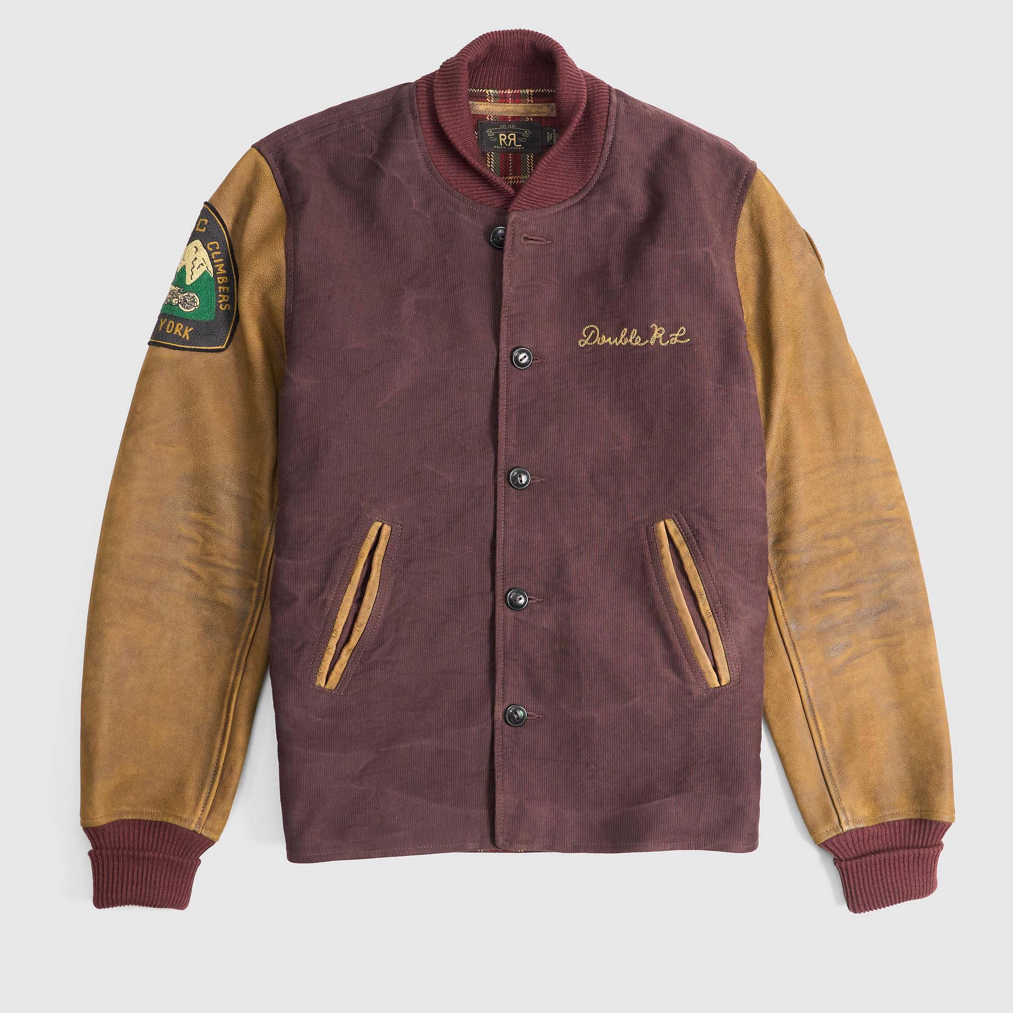 Motorcycle Hilltop Climbers Varsity Jacket