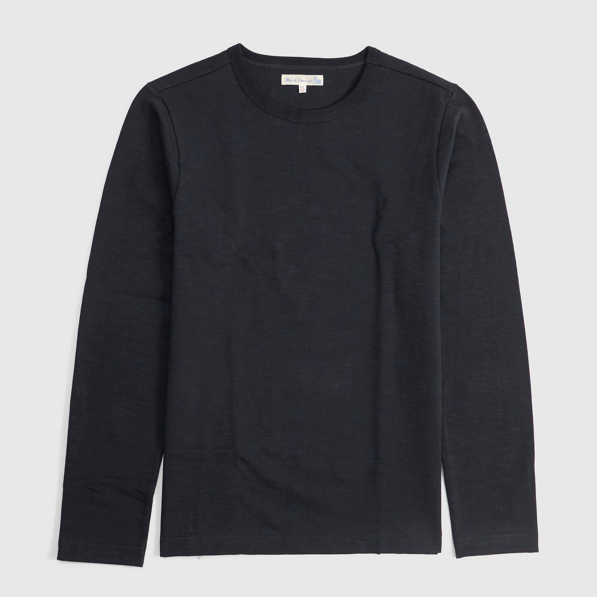 Heavyweight  Long Sleeve Crew Neck T- Shirt
