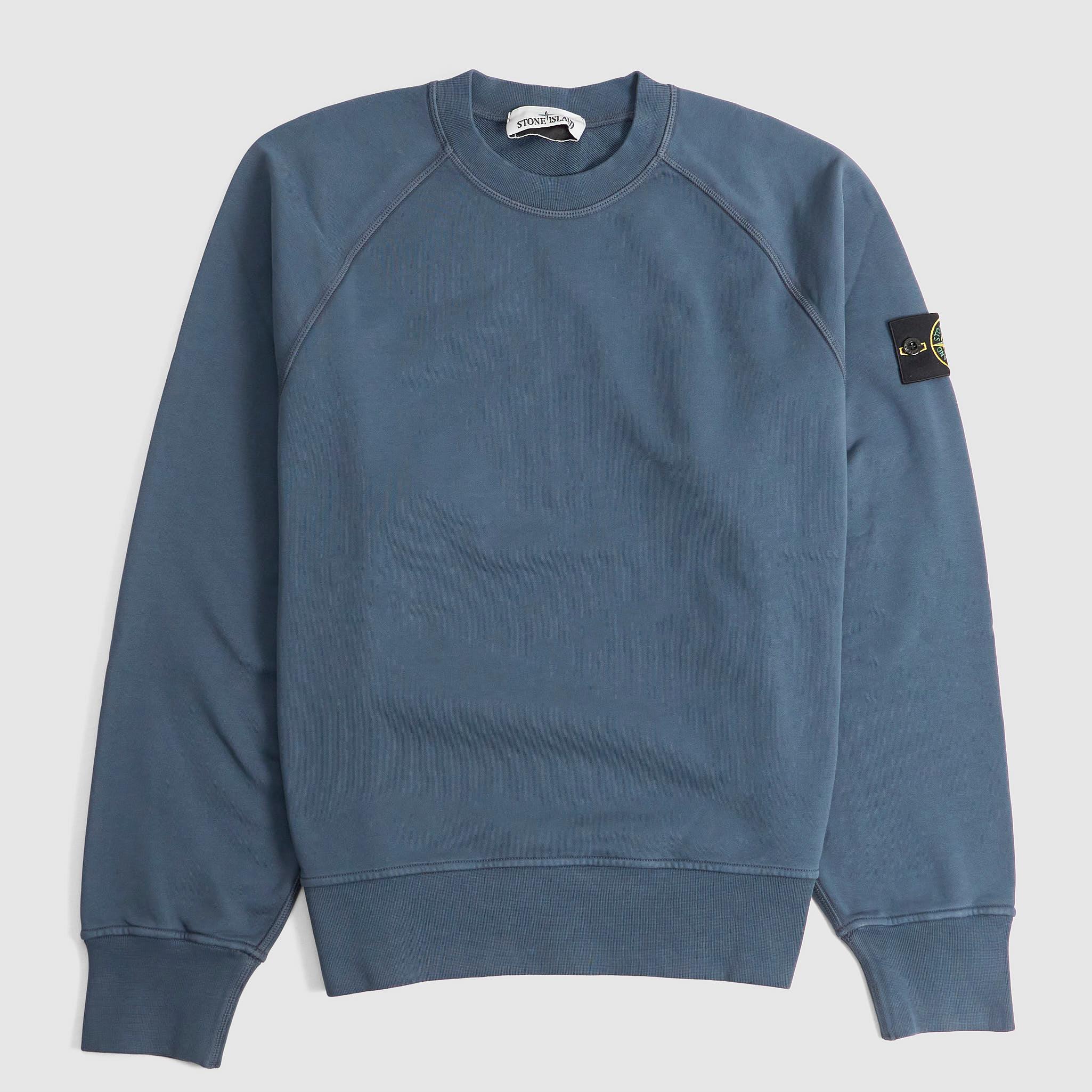 Classic Crew Neck Organic Cotton Raglan Sweatshirt