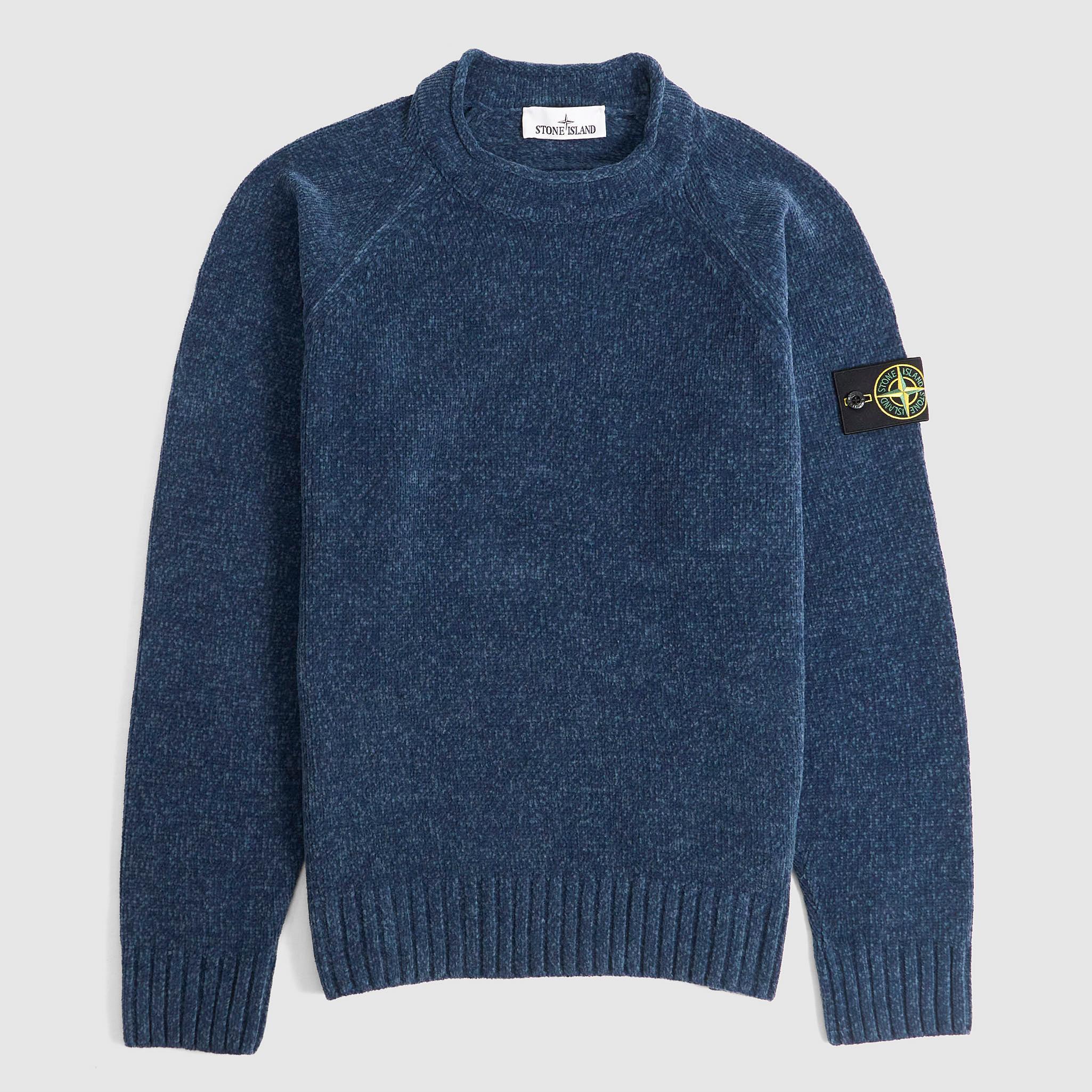 Mouliné Chenille Raglan Crewneck