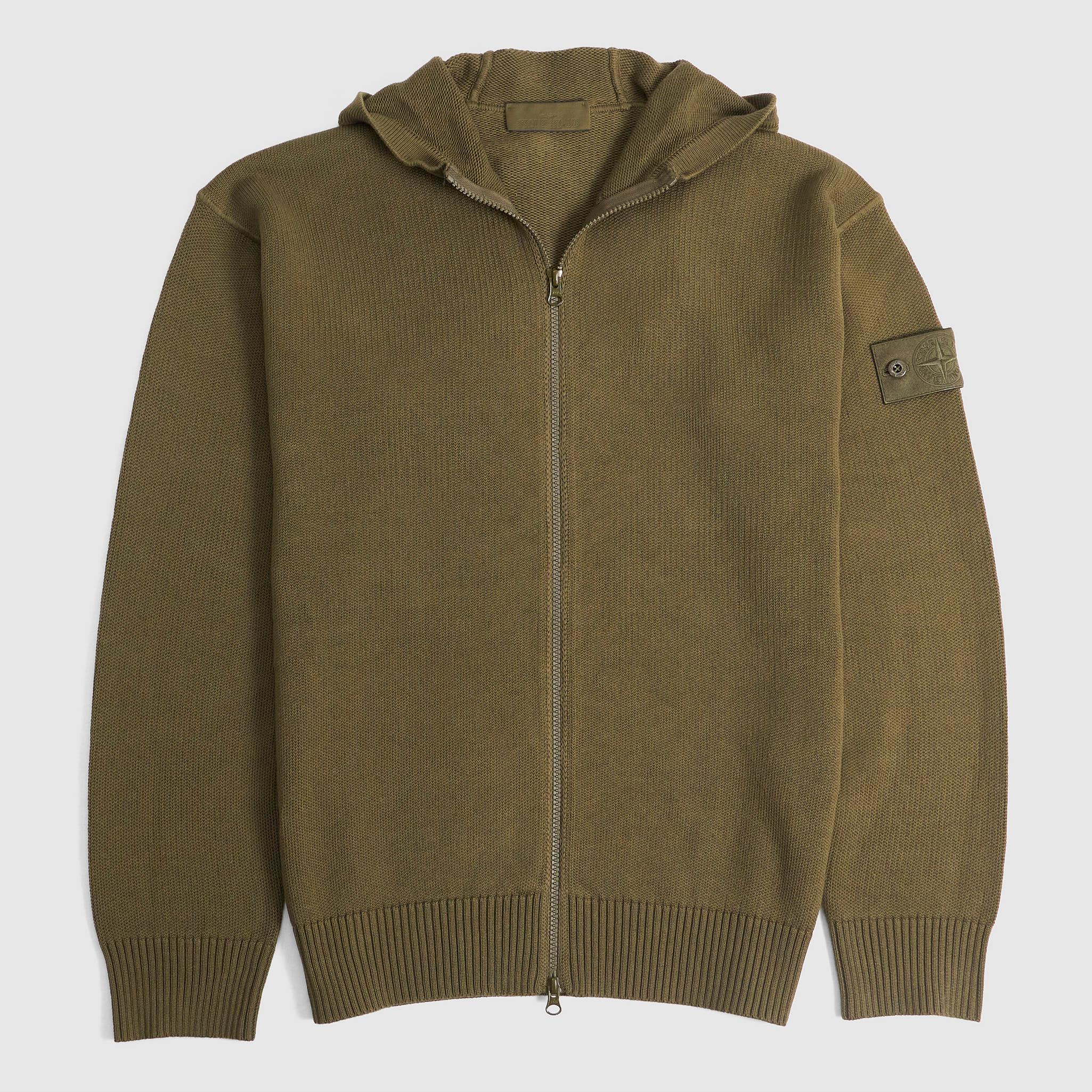 Knitted Cotton/ Cashemere Ghost Piece Hoodie