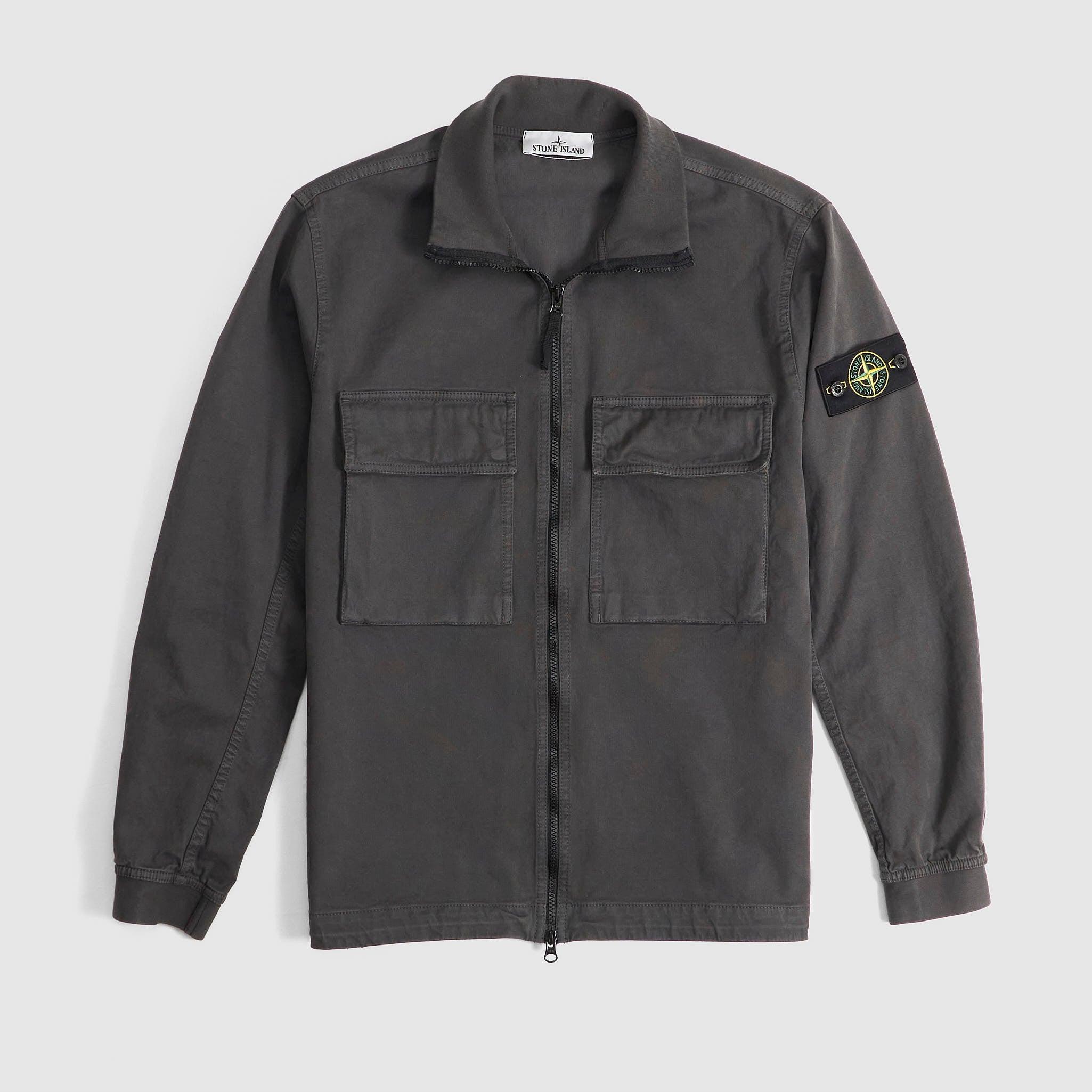Organic Cotton Stretch  Overshirt
