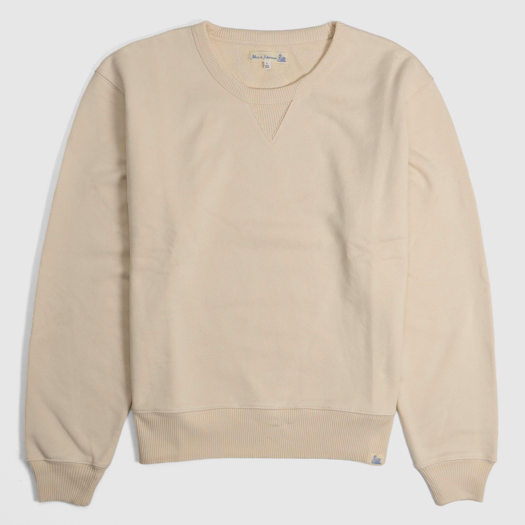 Relaxed Fit Crew Neck Sweatshirt