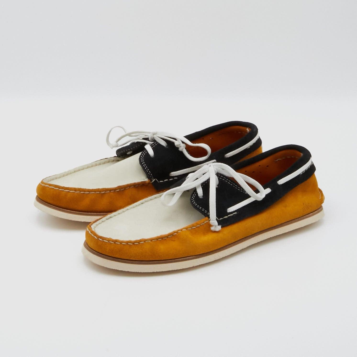 made by hand Cayuko Special Hard Washed Boat Shoes