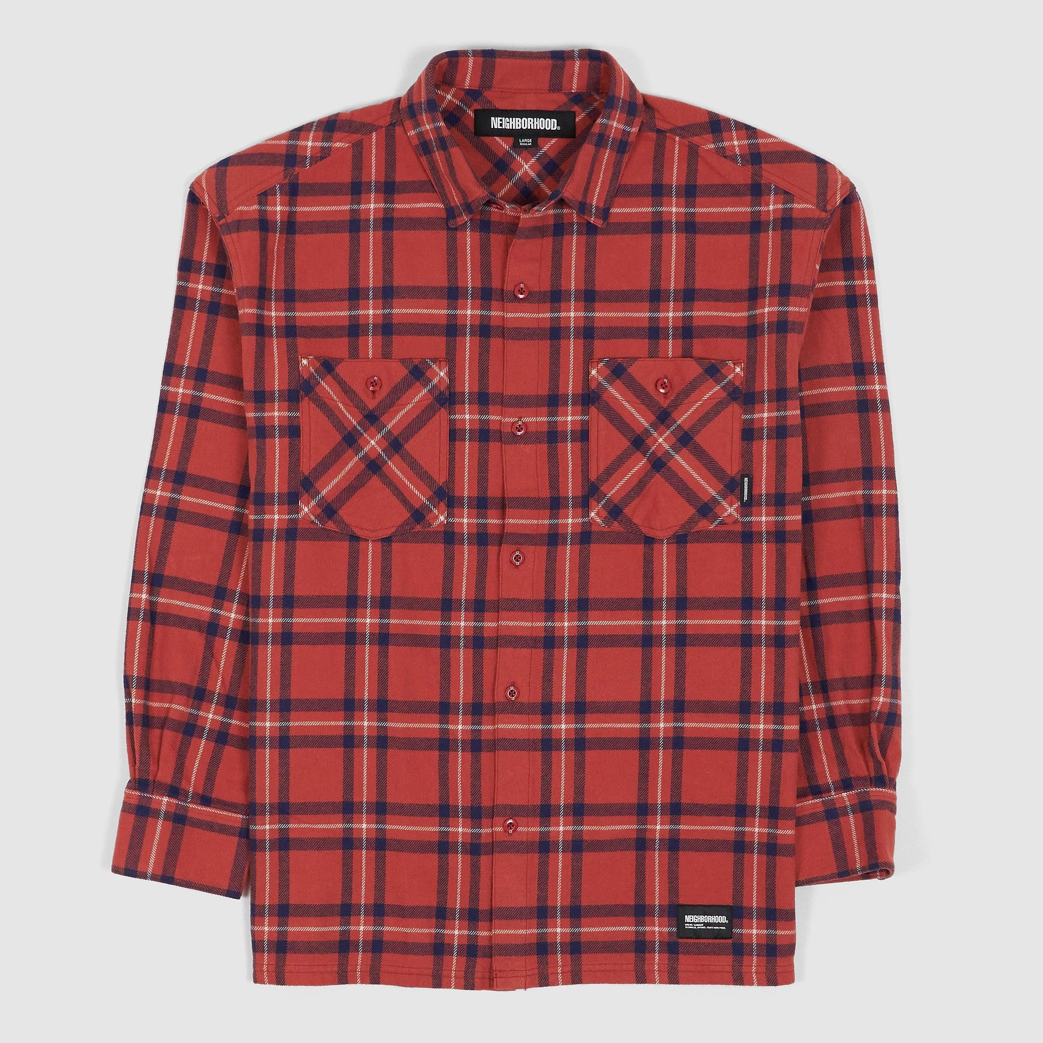 Long Sleeve Tartan Plaid Shirt