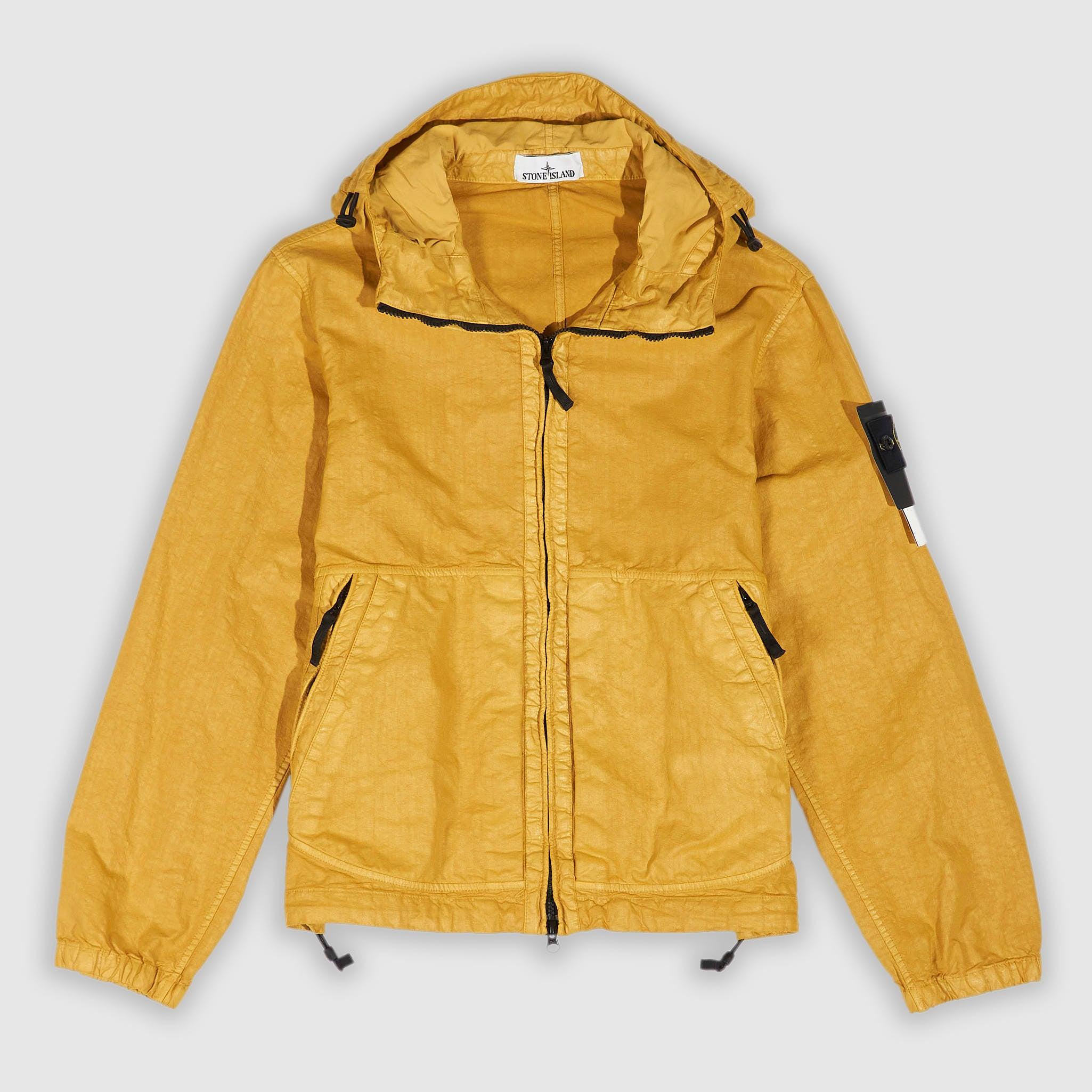 Organic-Look Panama Hooded Jacket