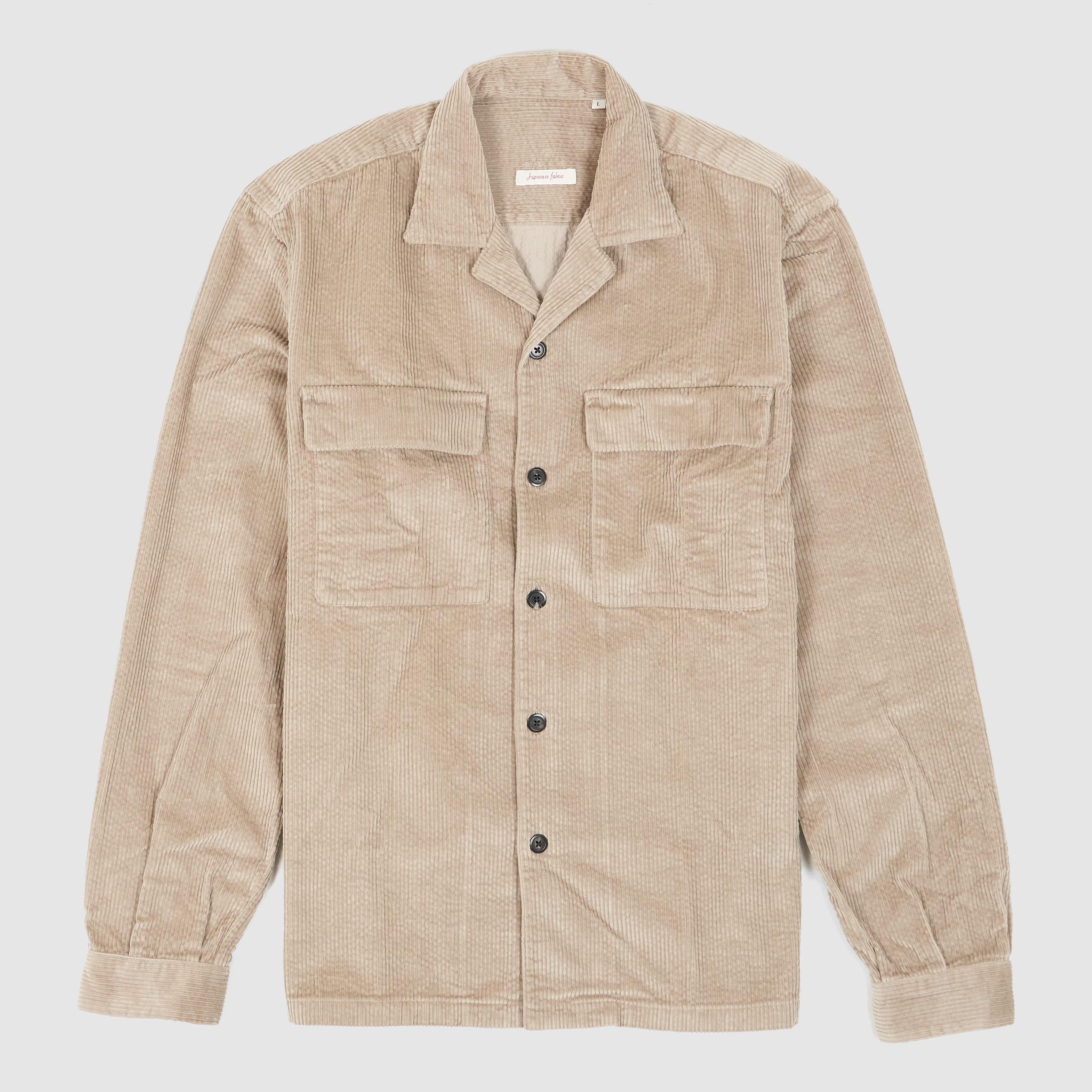 A.B.C.L Long Sleeve Corduroy Over Shirt