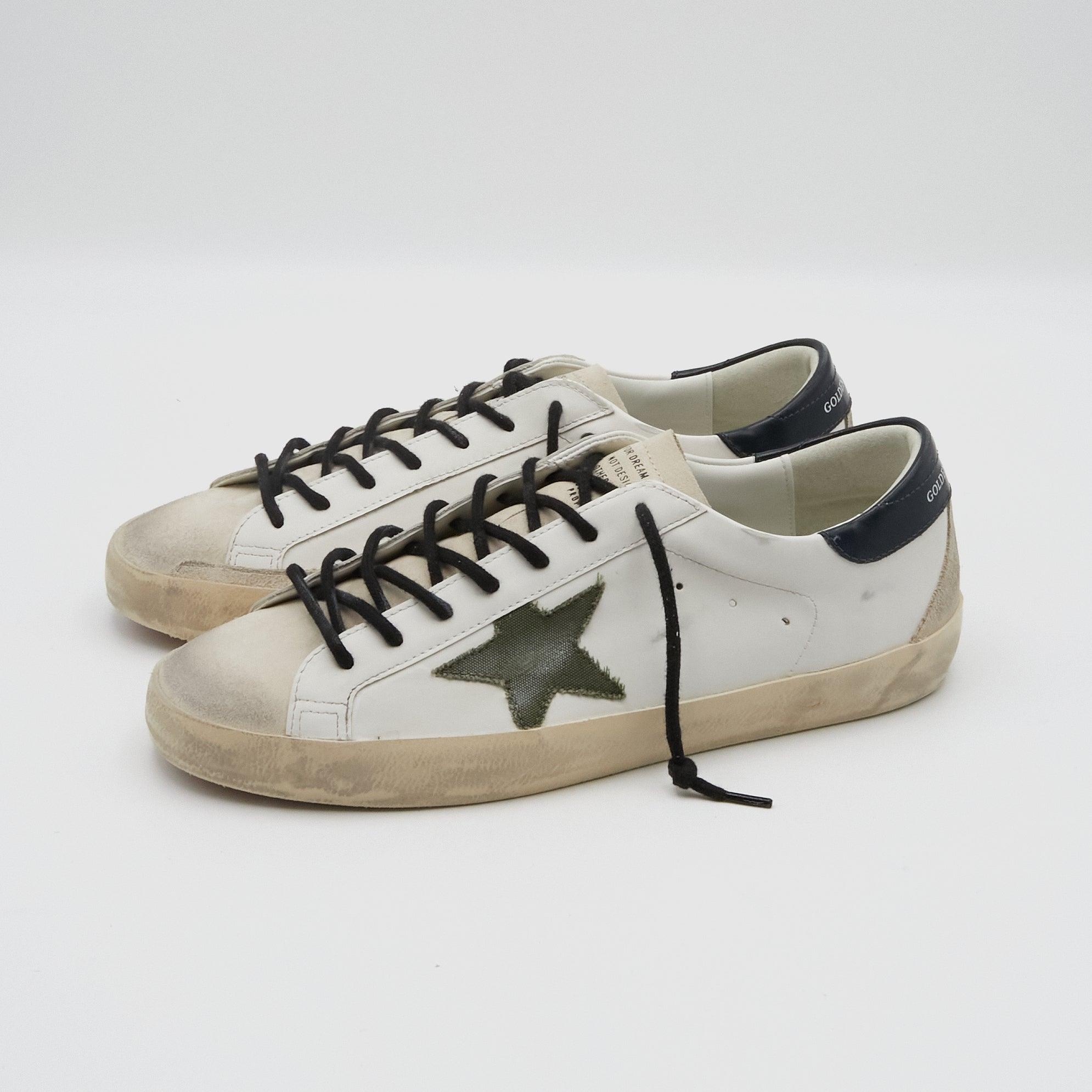 Superstar White Pear Gray Blue Sneakers