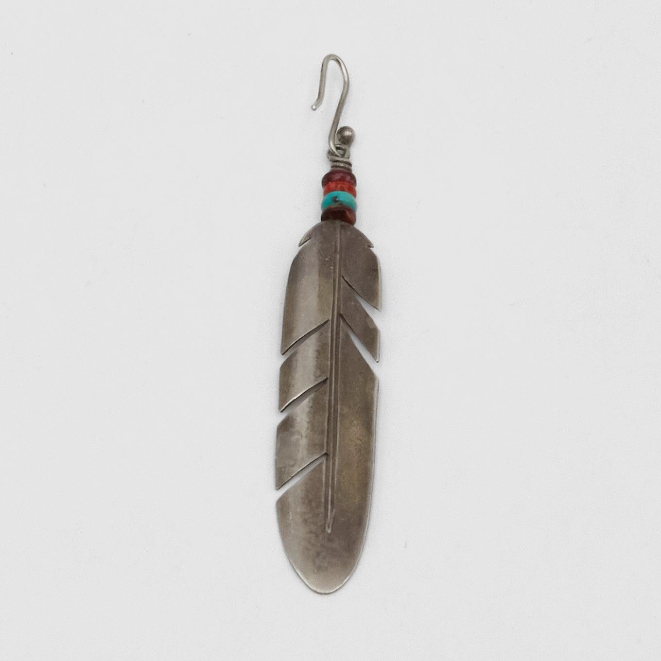 Big Feather Earring