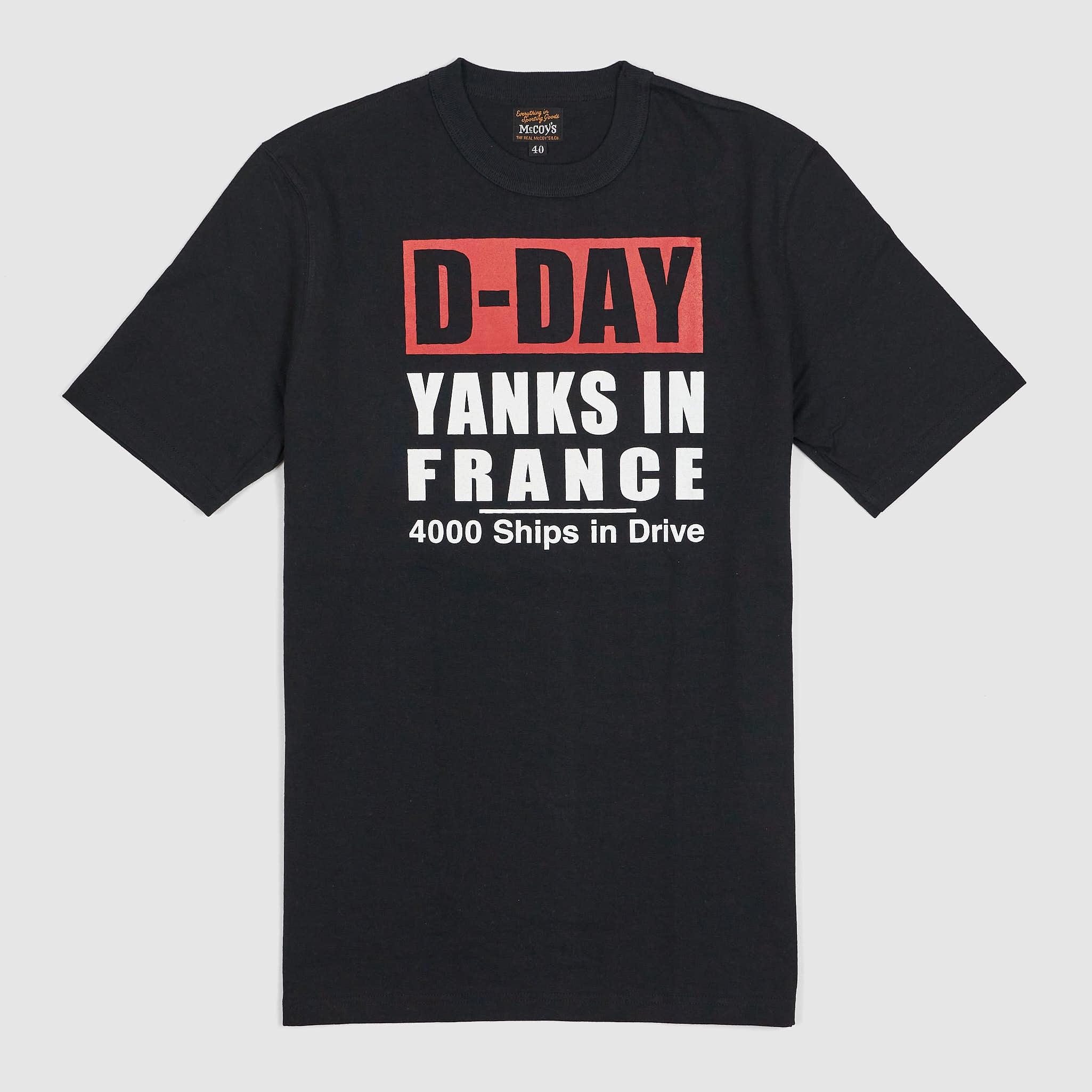 D-Day Short Sleeve Crew Neck T-Shirt
