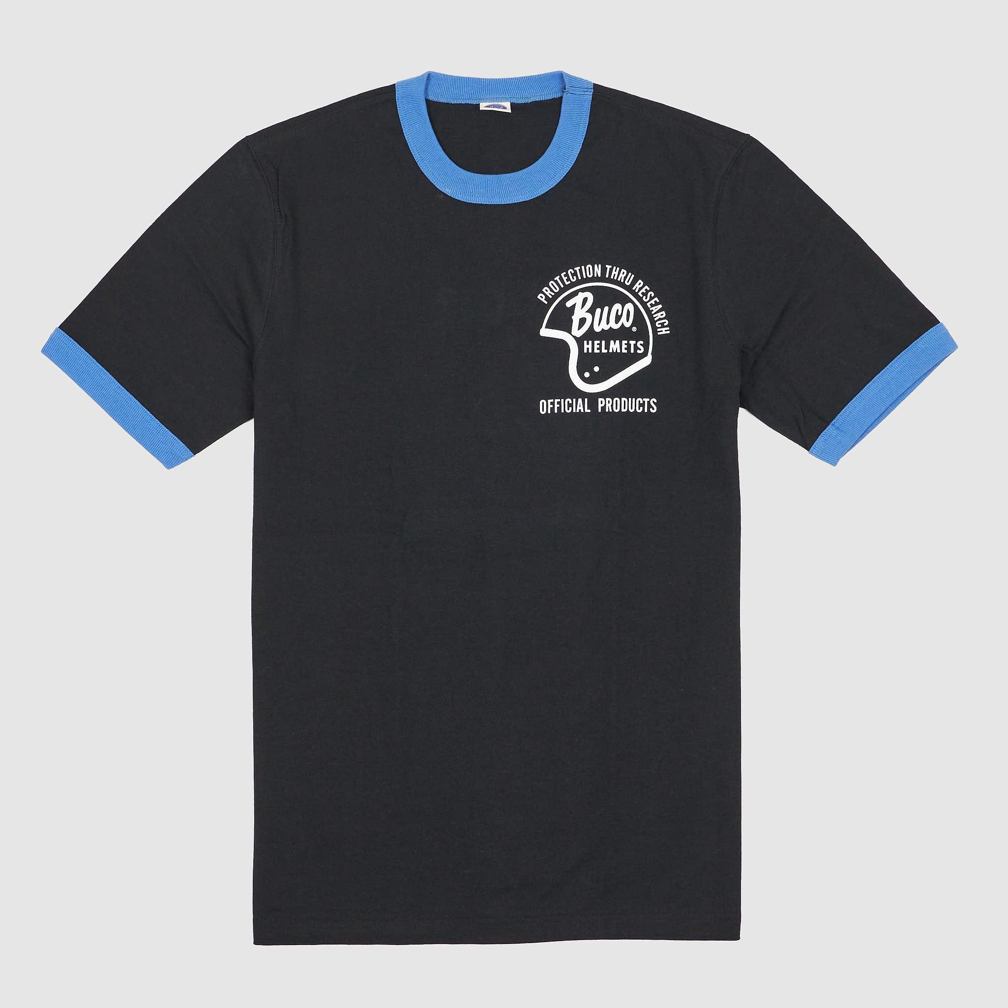 Buco Short Sleeve Crew Neck Two color T-Shirt