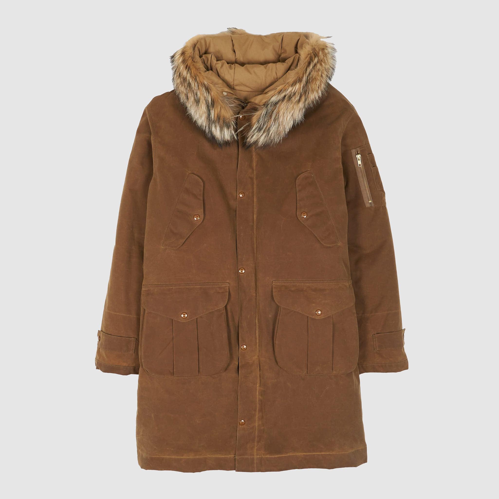 Black Label Waxed Down Lined Mountain Parka