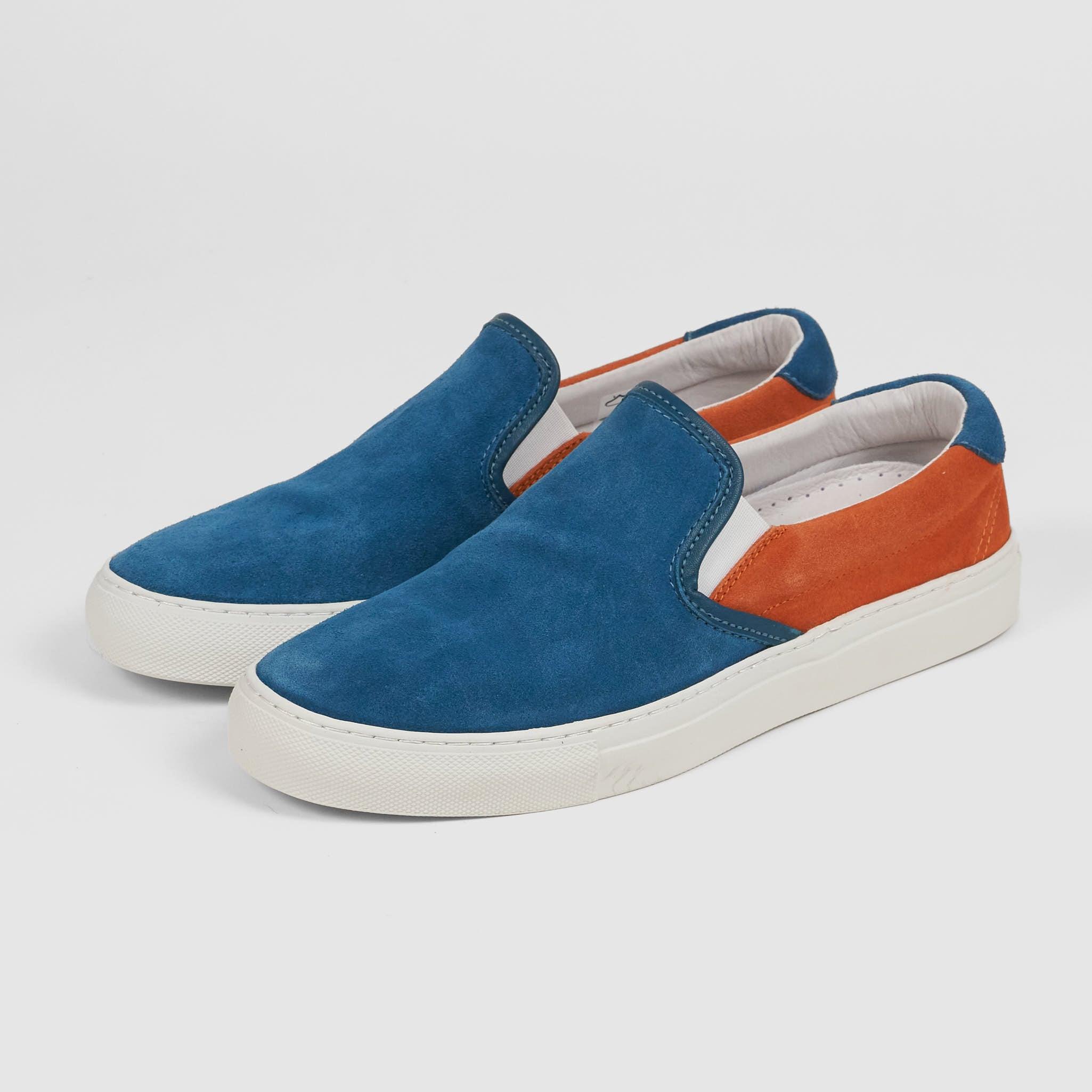 Leather Slip On Sneaker