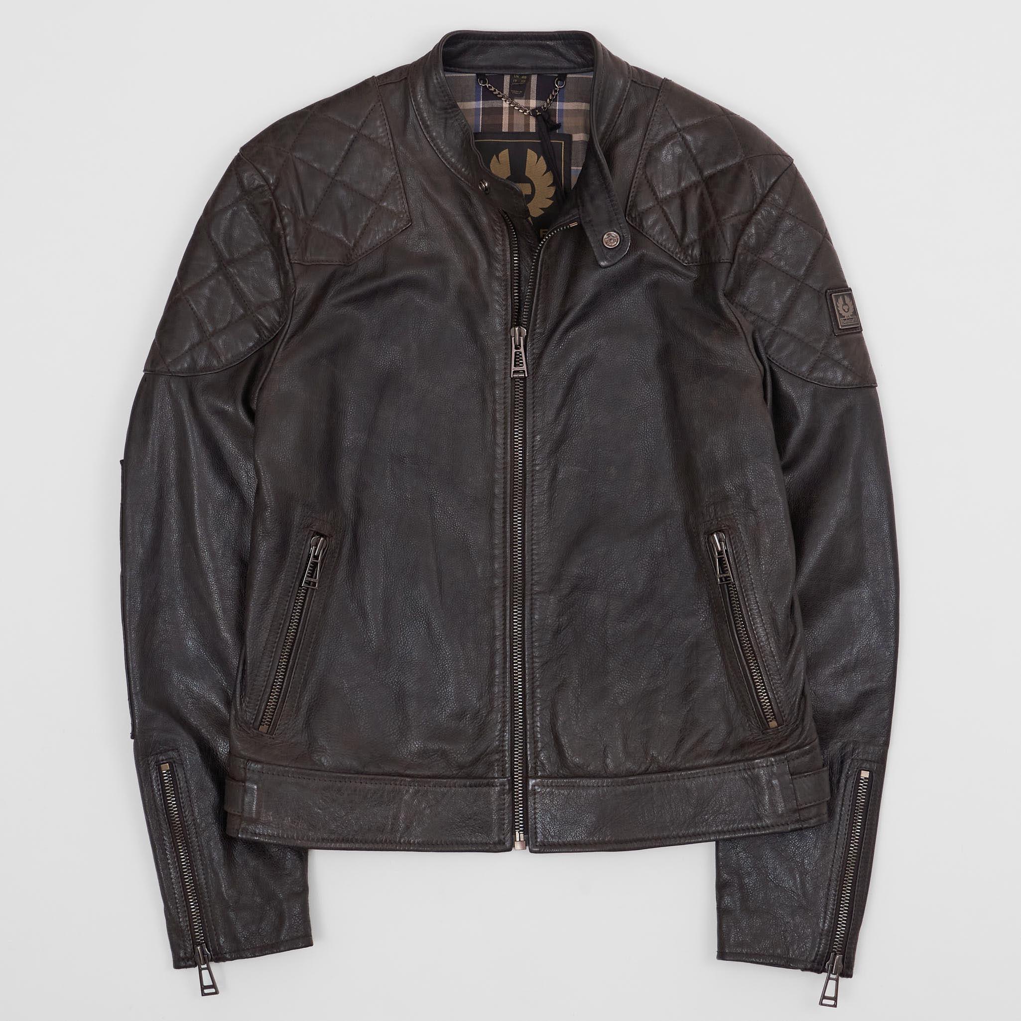 Outlaw Hand Waxed Leather Jacket Cotton Lining