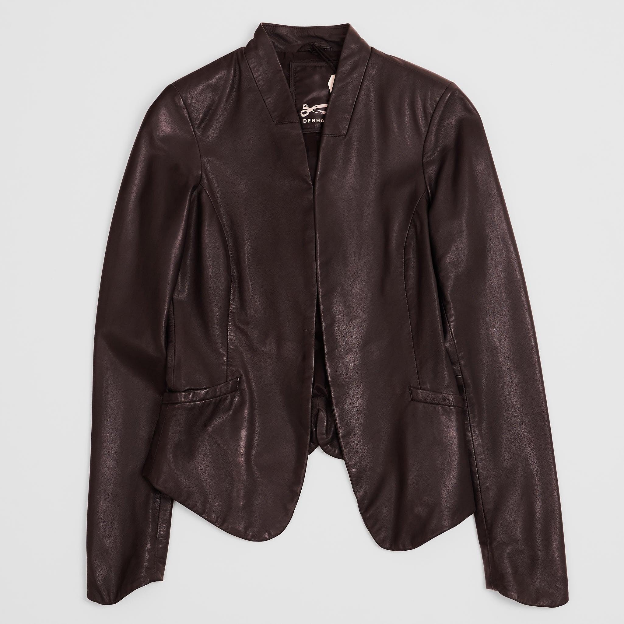 Ladies Leather Blazer
