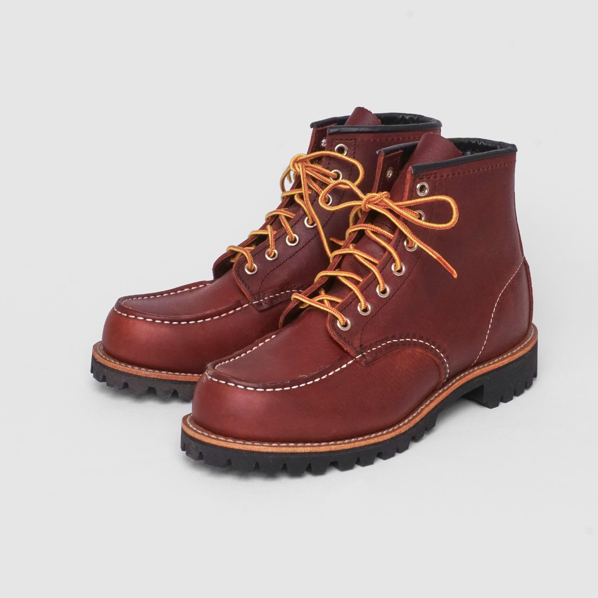 Shoes Roughneck Moc-Toe with Vibram Sole, 8146