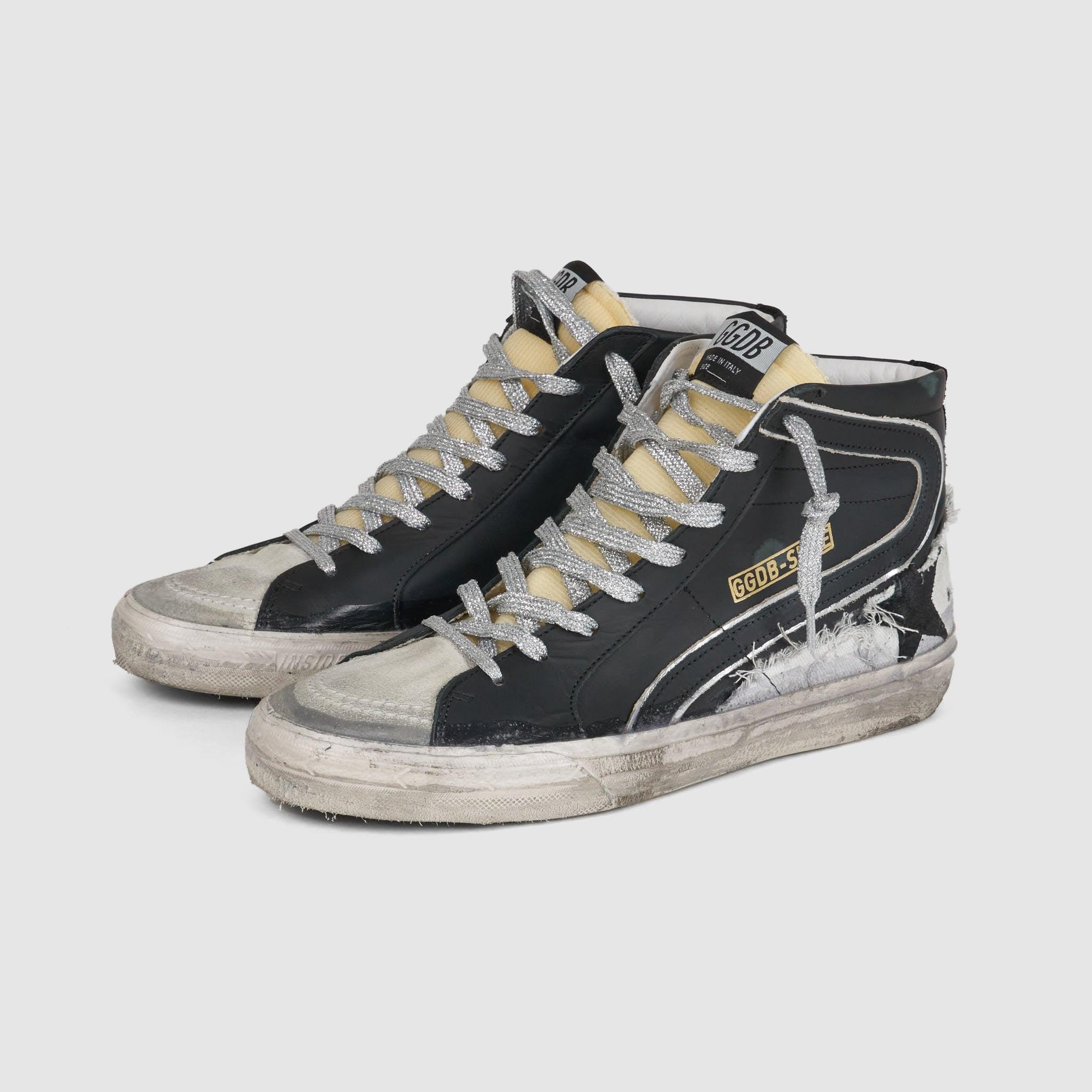 High Black Ice Slide Sneakers