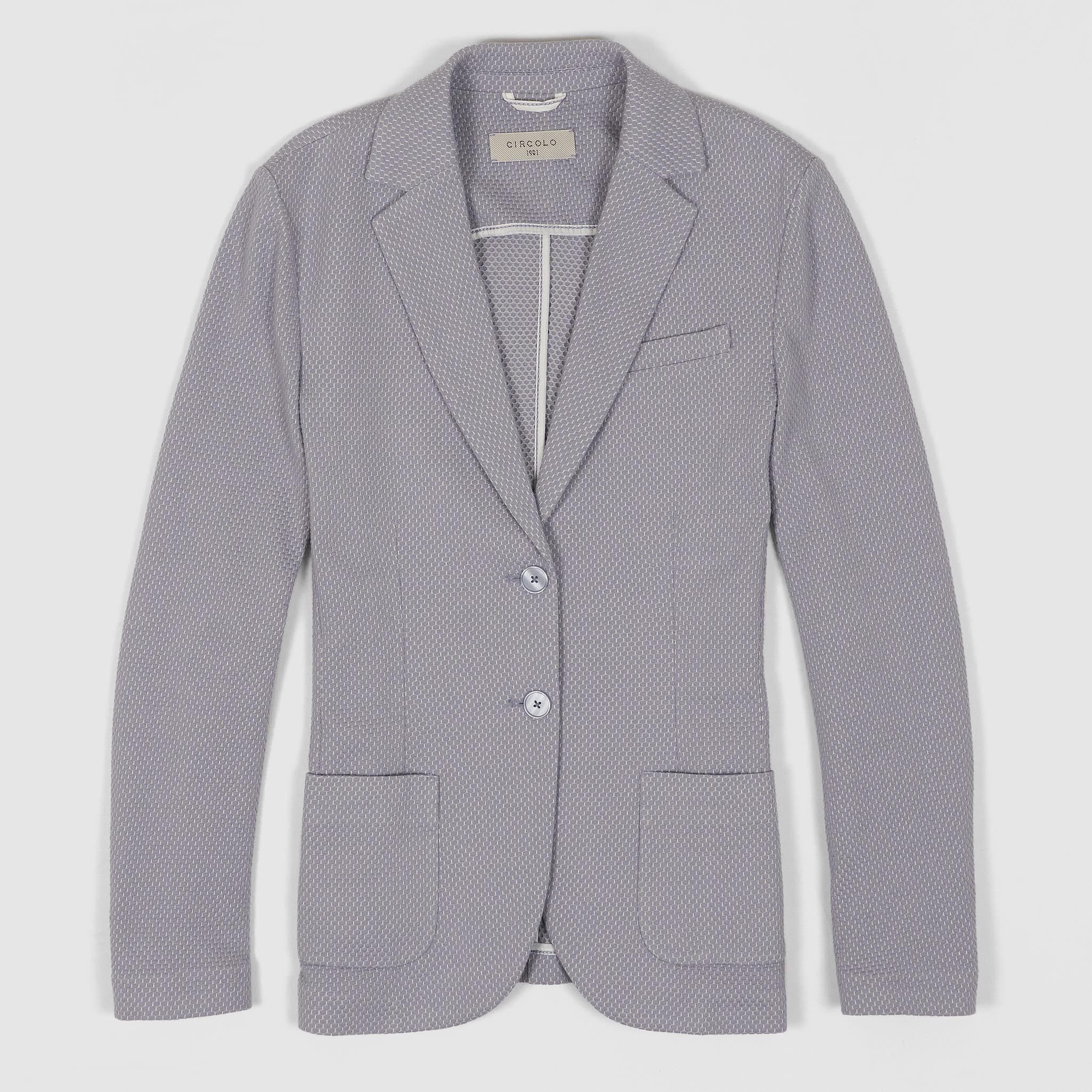 Ladies Cotton Jersey Blazer