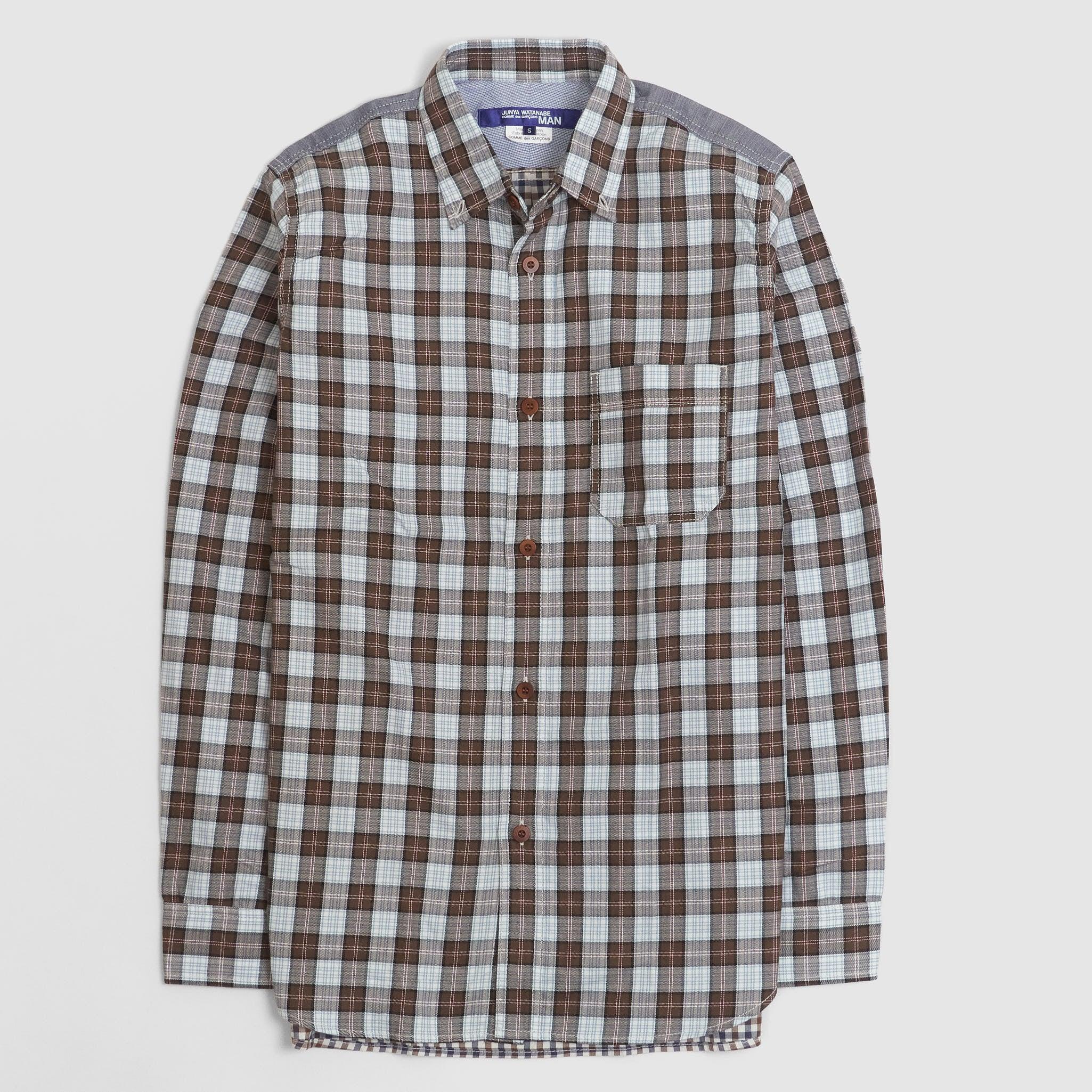 Brown Check Shirt