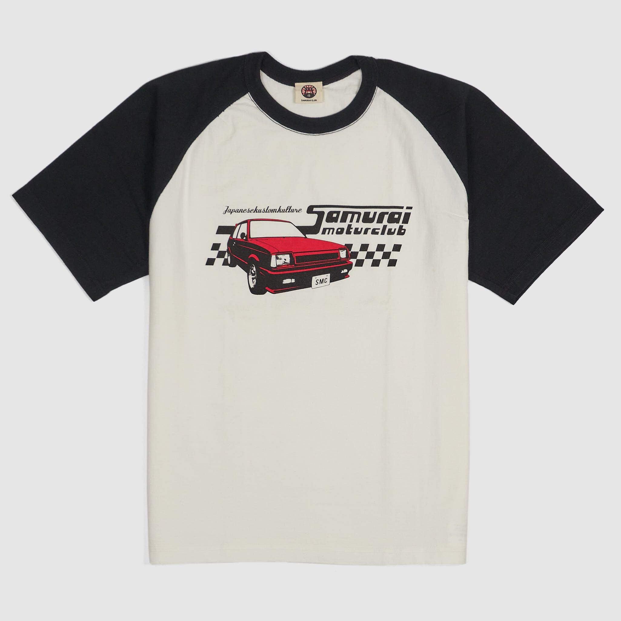 Crew Neck Short Sleeves Car Print T-Shirt