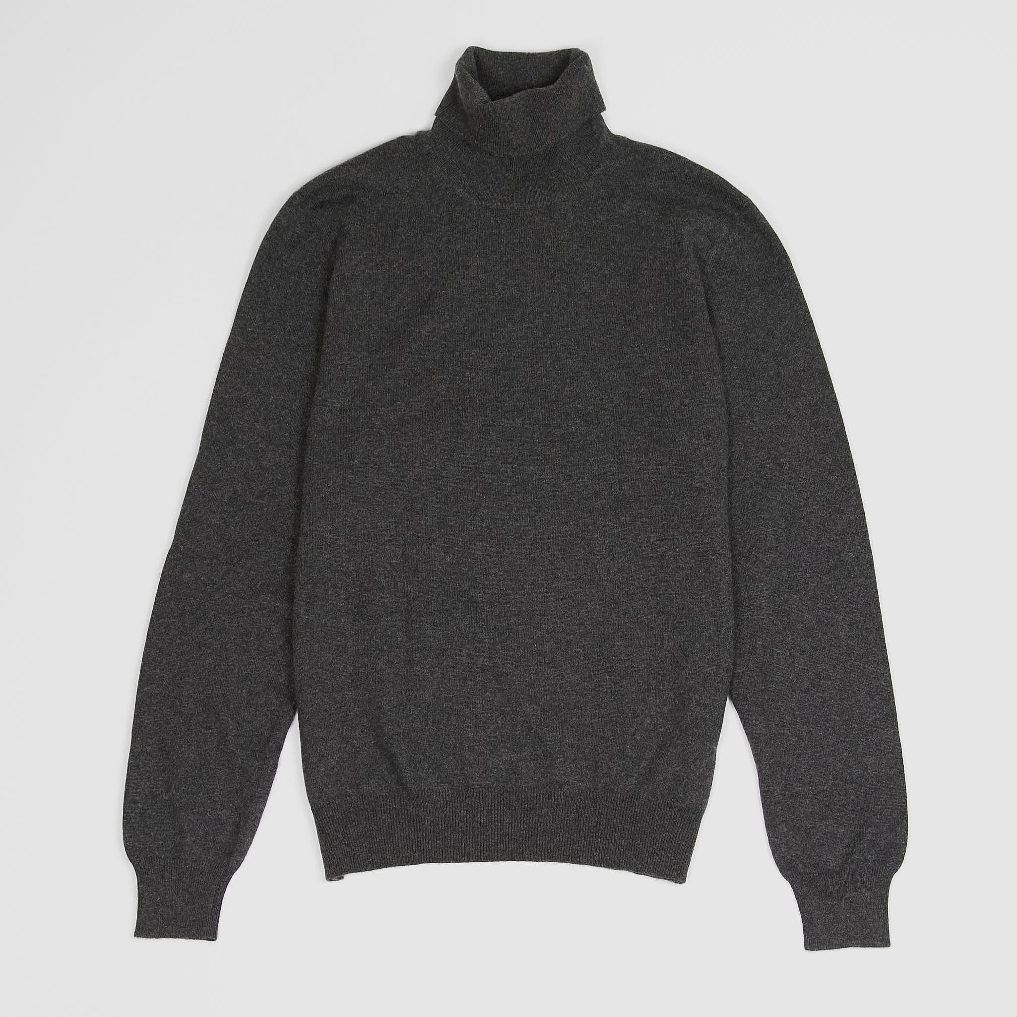 Roll Neck Cashmere Pullover