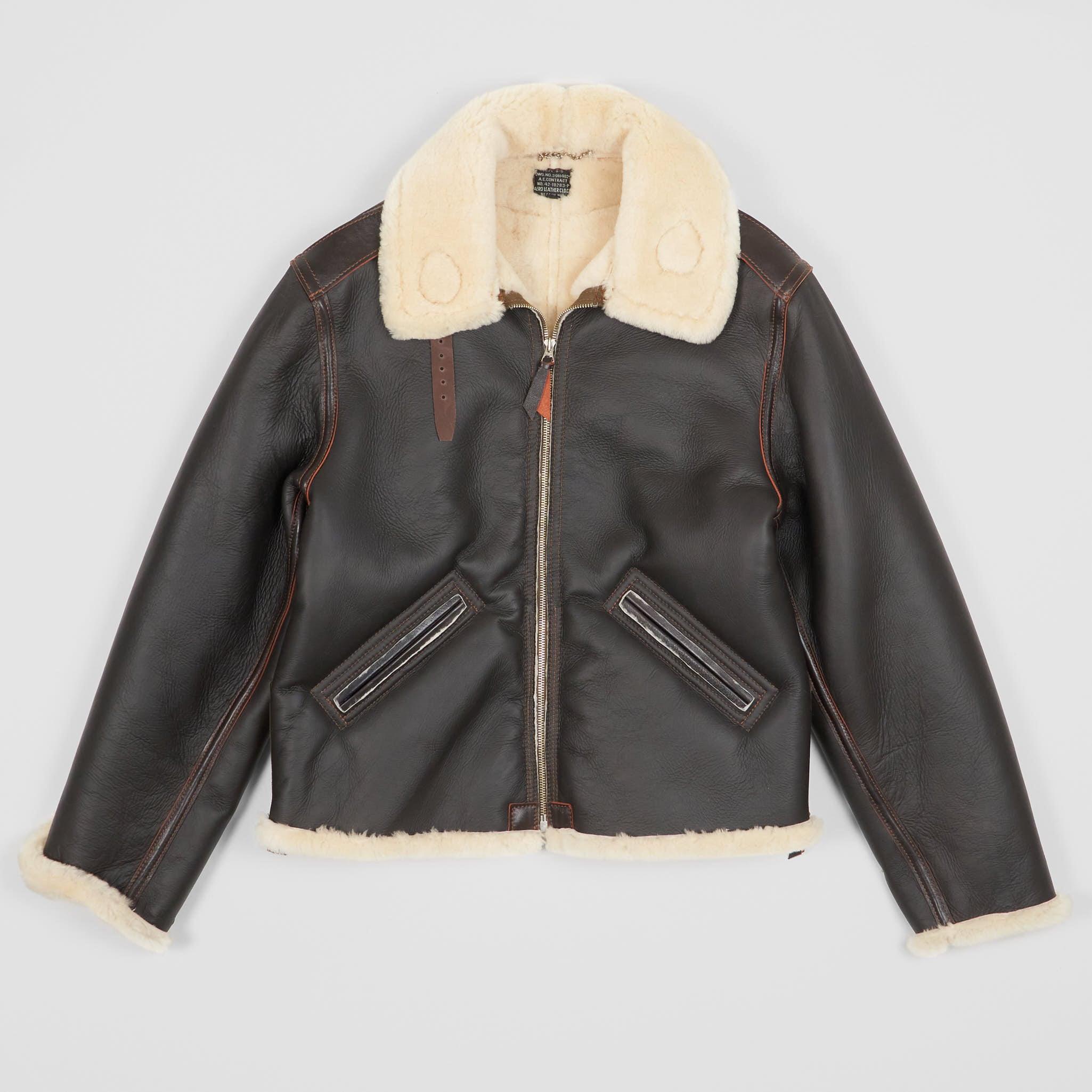 B-6 USAAF Shearling Bomber Leather Jacket