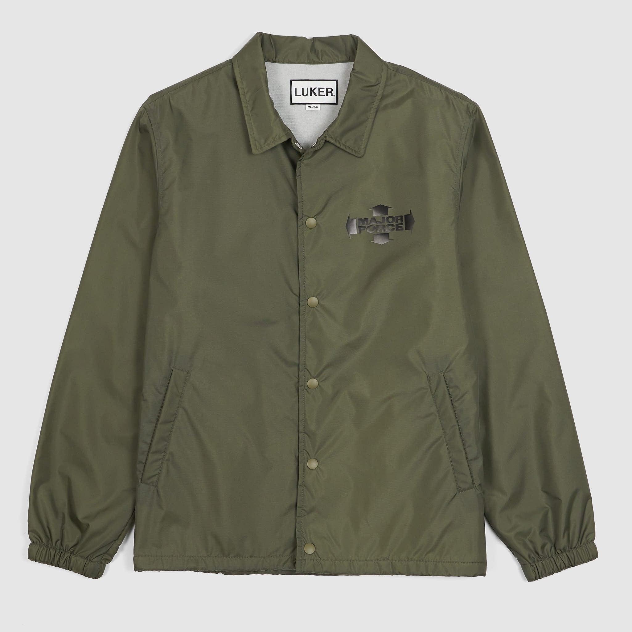 Olive Drab Coach Jacket [Archive]
