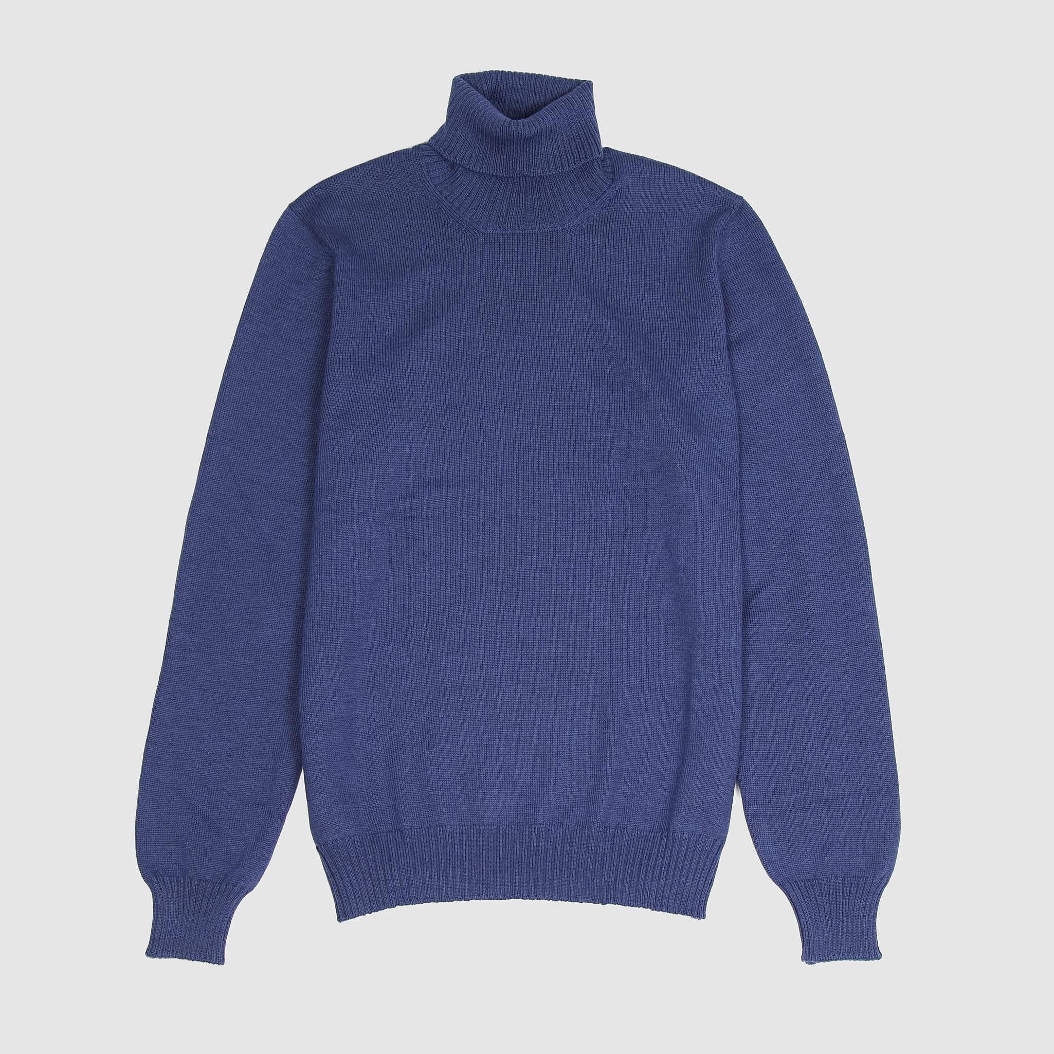 Roll Neck Wool Pullover