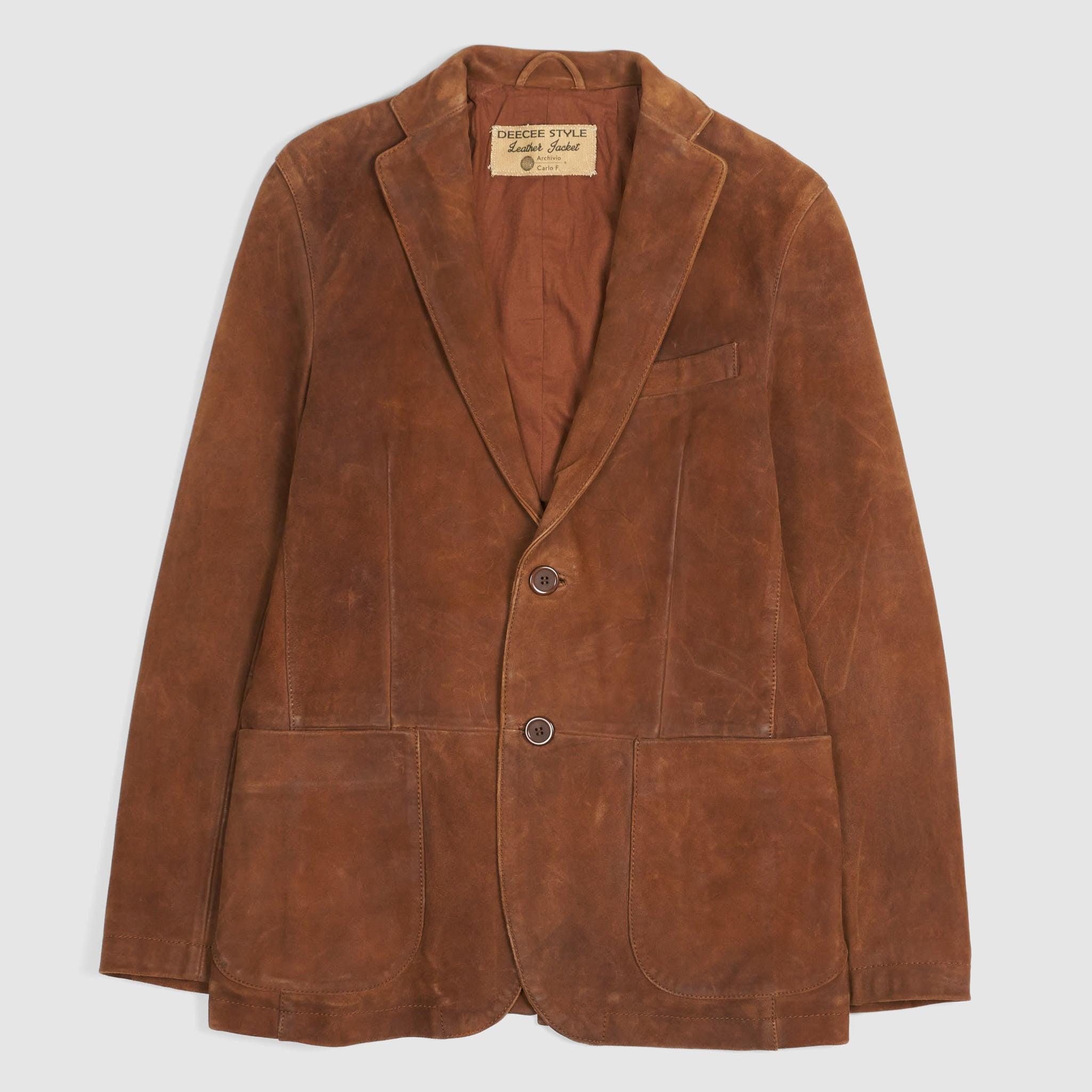 Leather Blazer