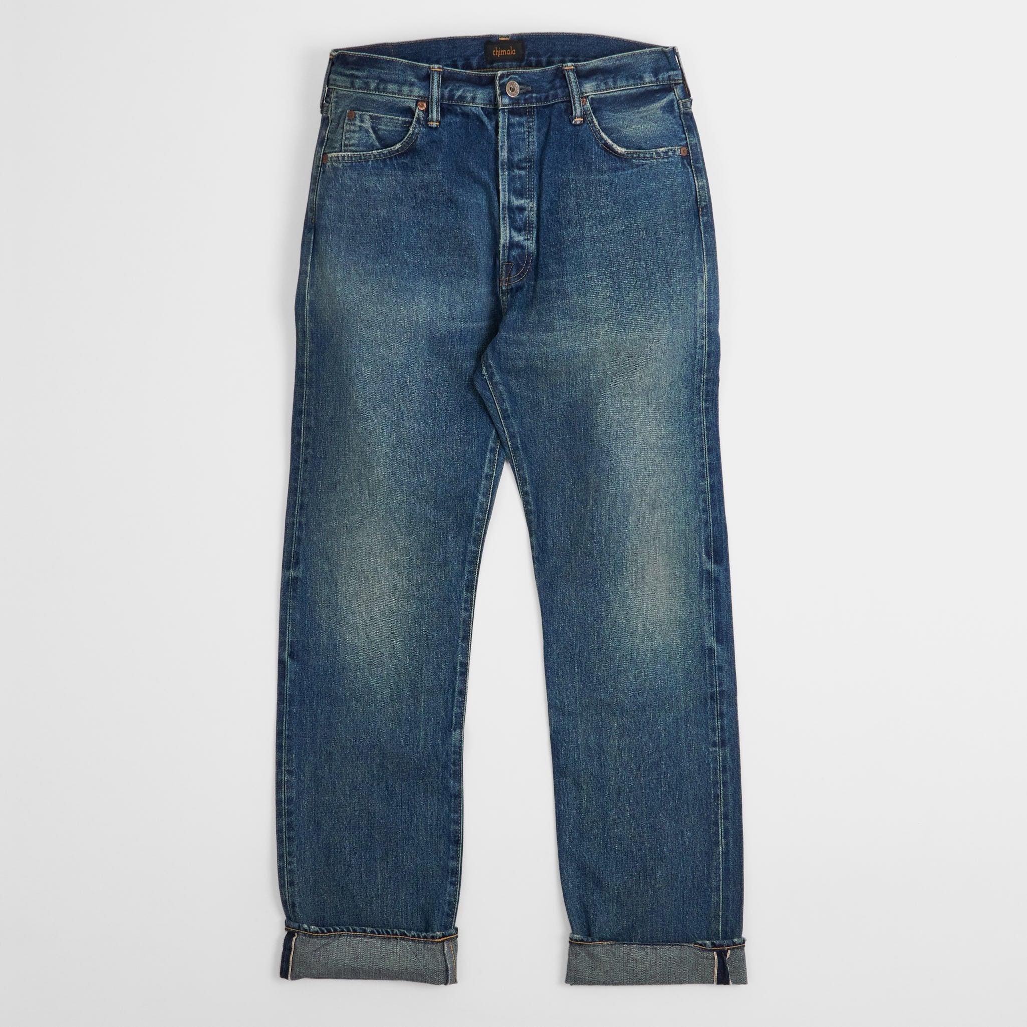 Straight Leg Unisex Japan Denim Jeans