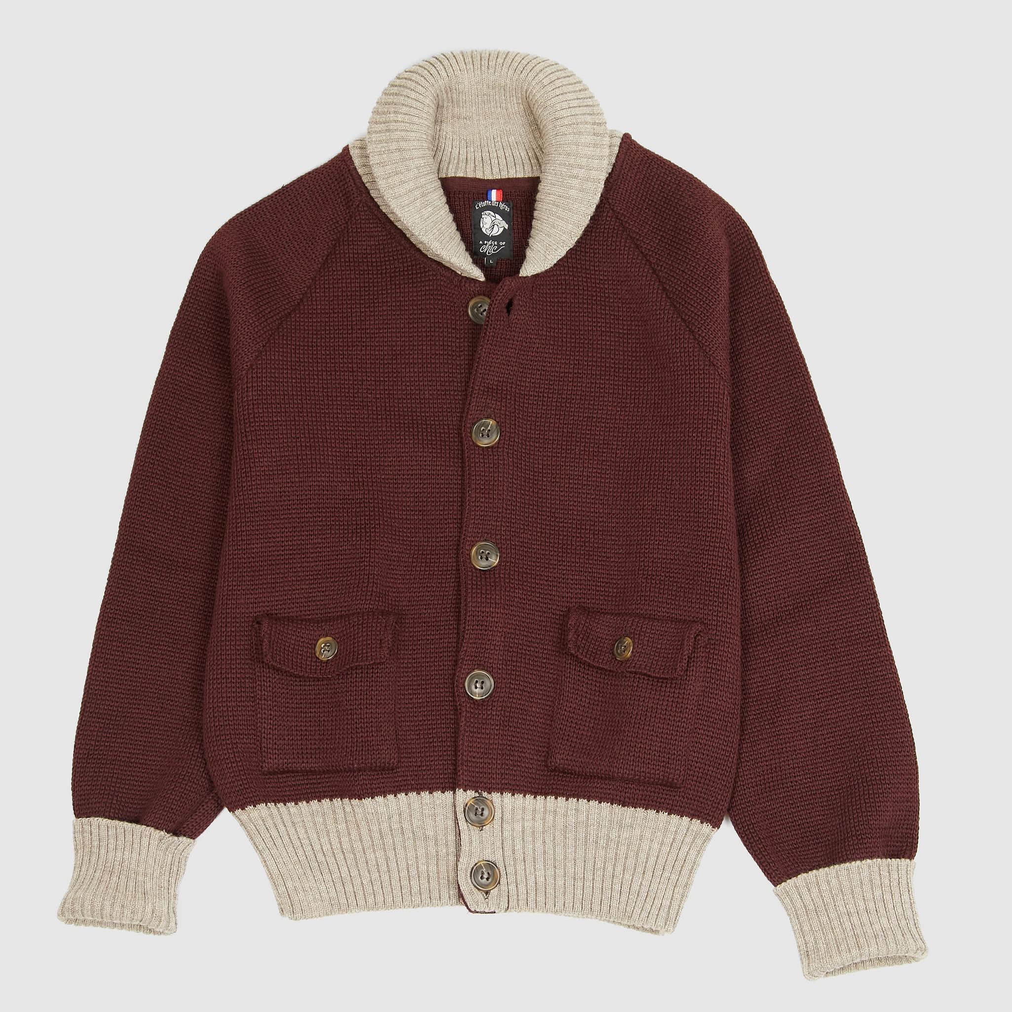 Wool Shawl Collar Cardiagan