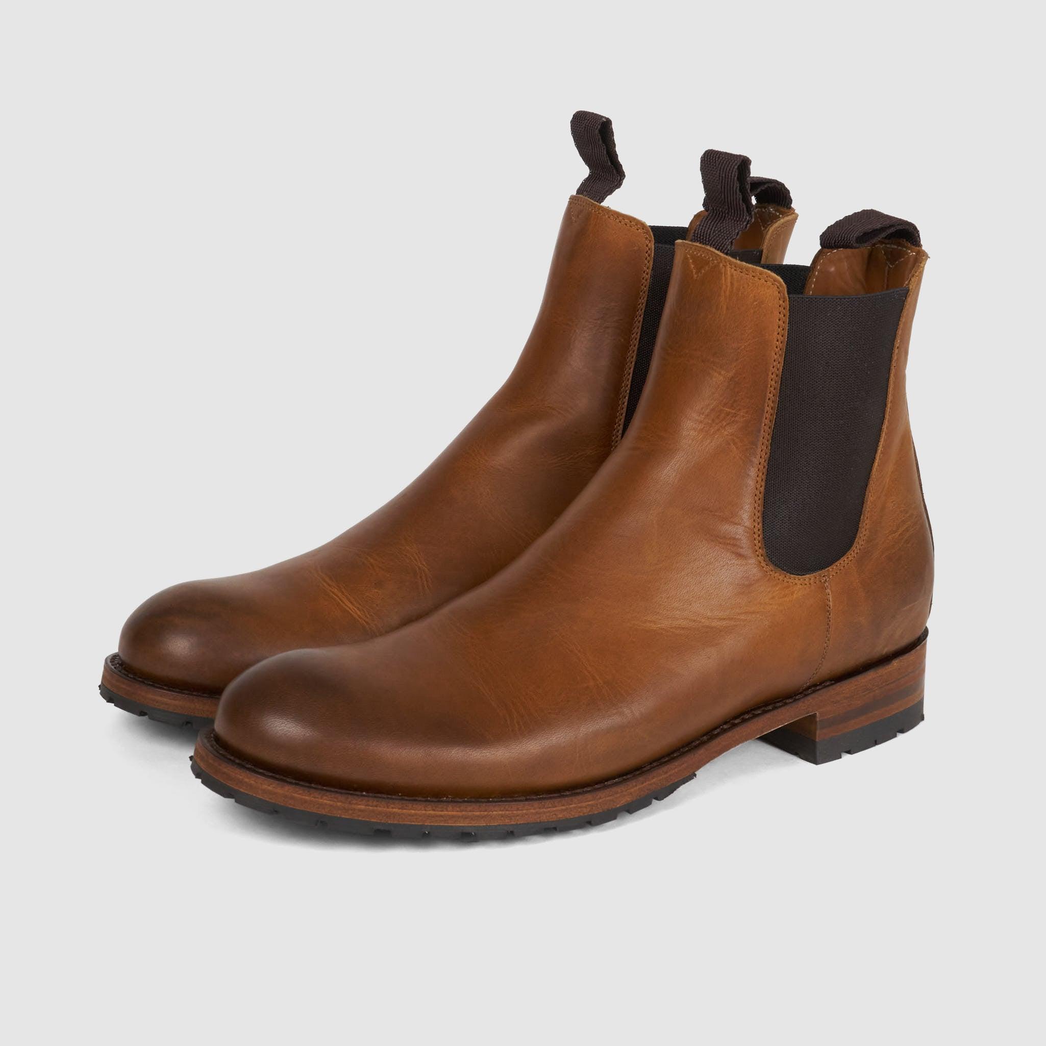 Vintage Treated Chelsea Boot
