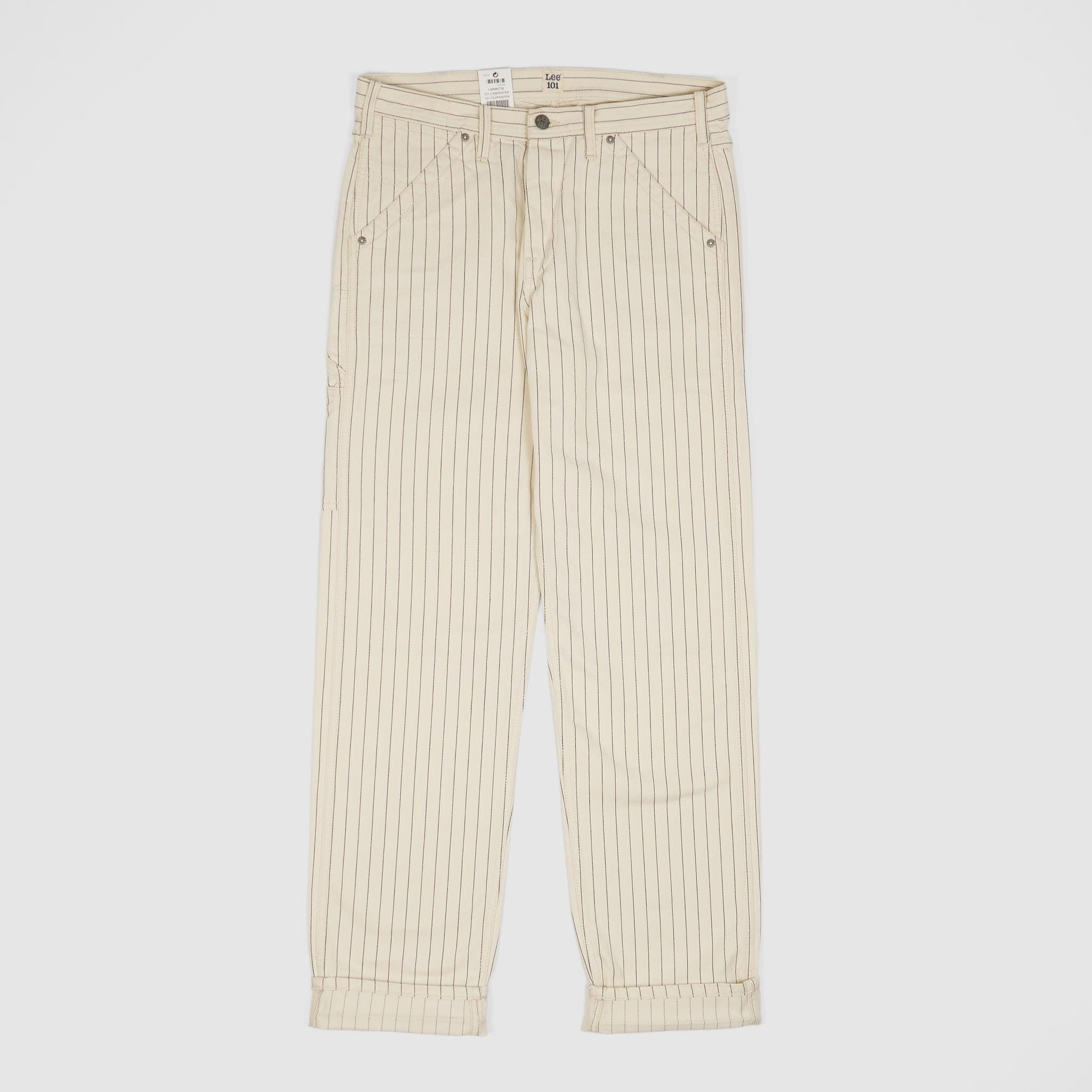 Carpenter Pants Indigo Stripes