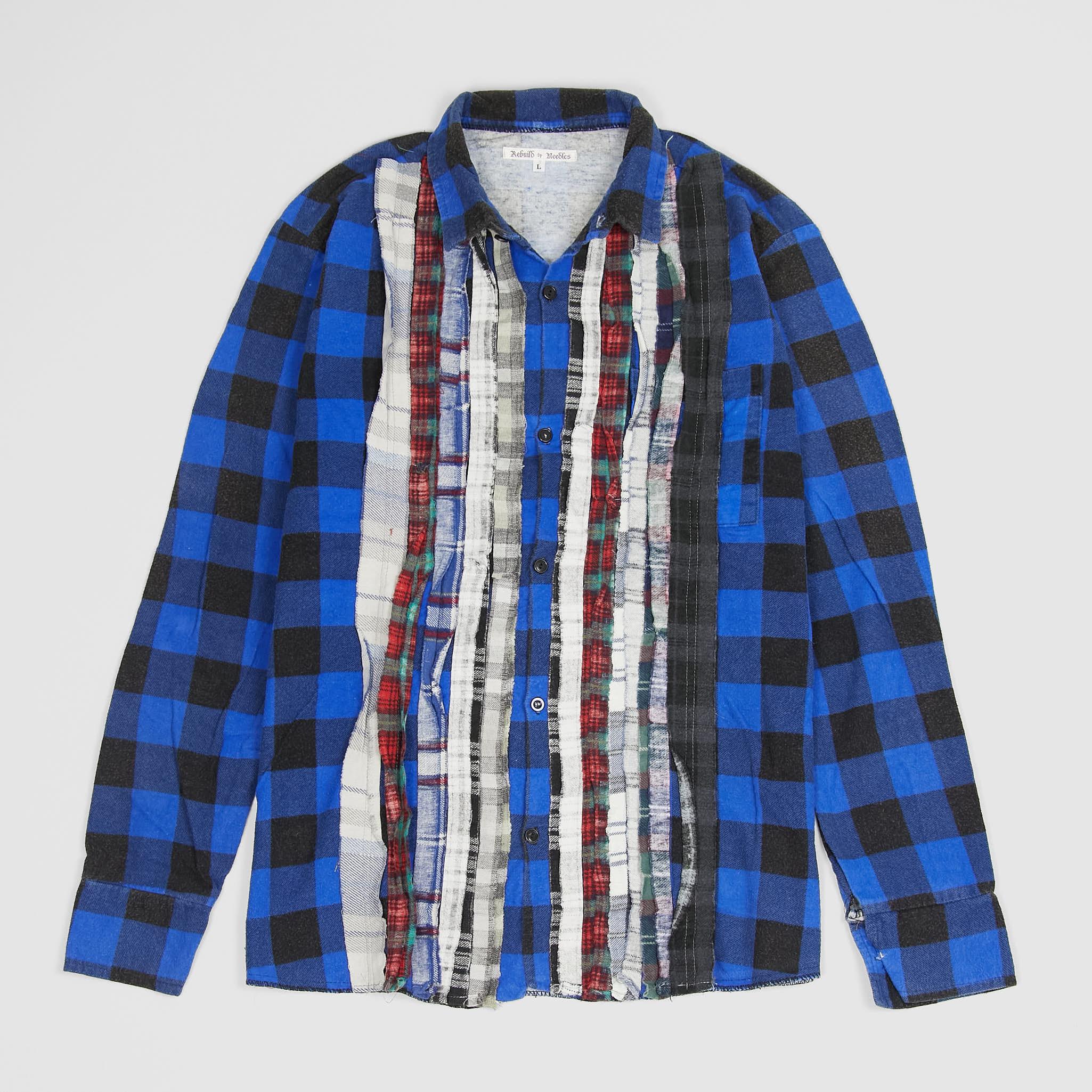 Japan Rebuild Flannel Shirt Unisex