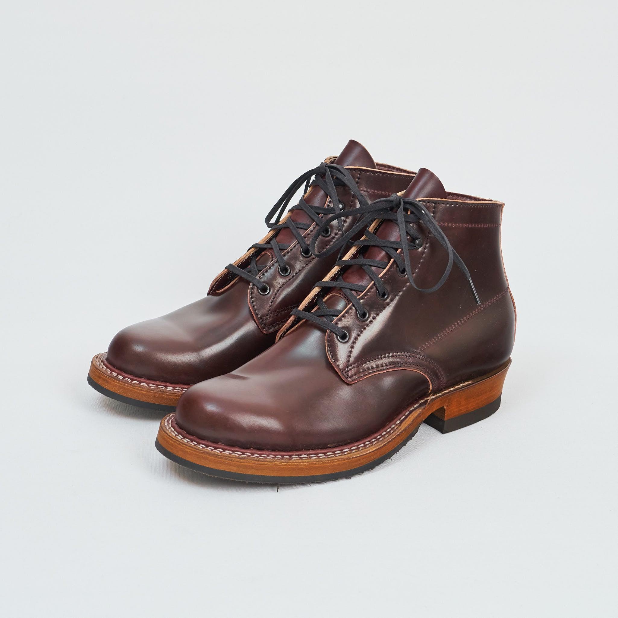 Limited Horween Shell Cordovan Lace-up Boot