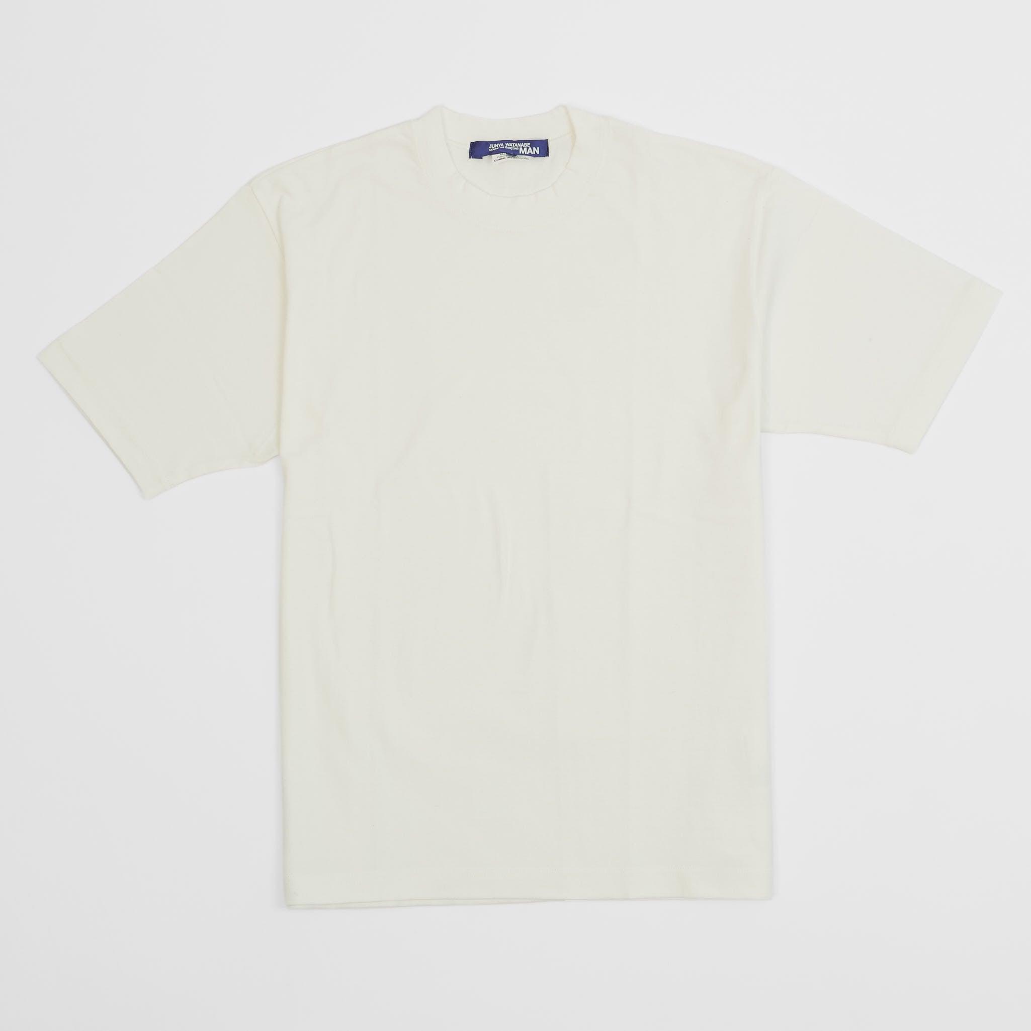 Crew Neck White Basic T-Shirt