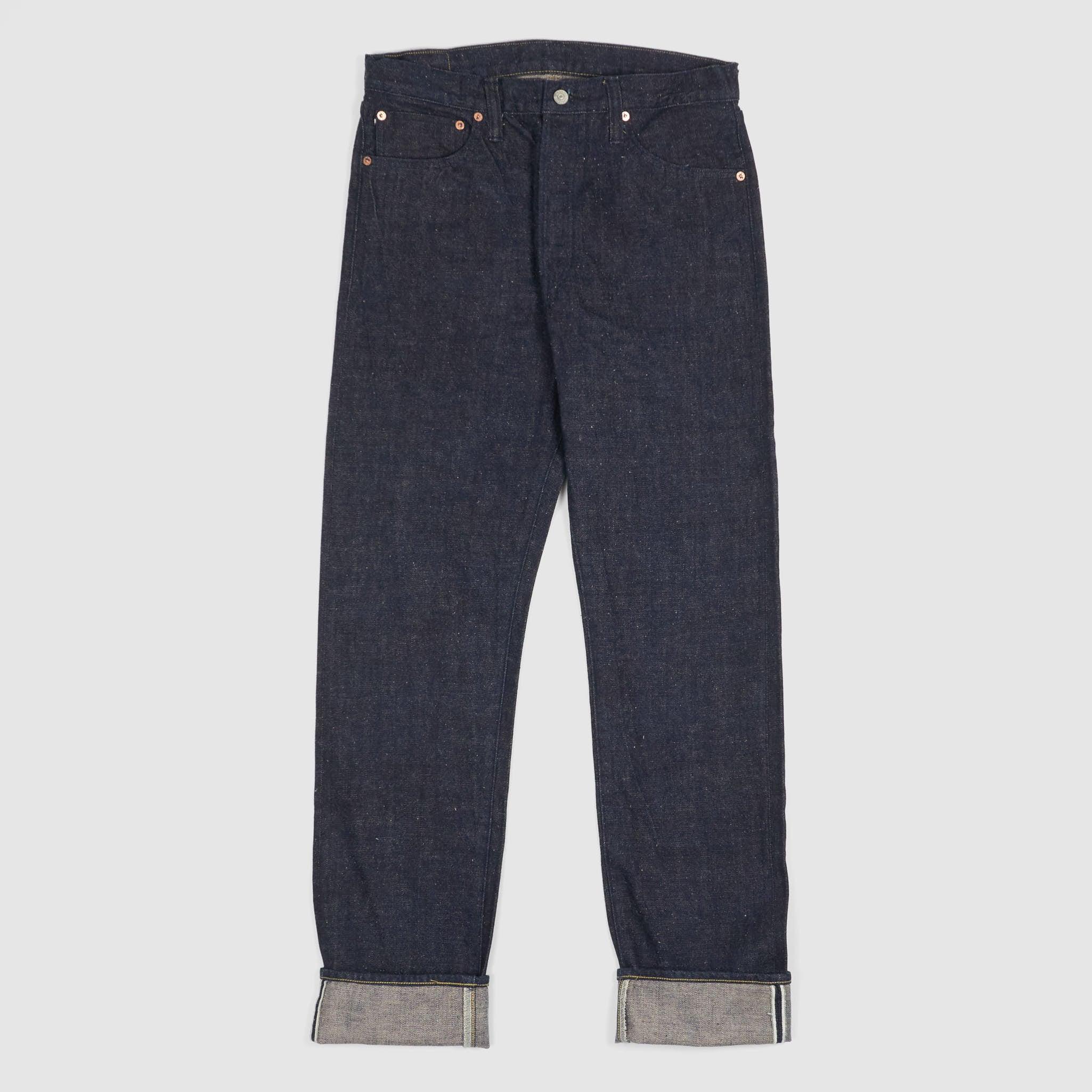 Edo-Ai Authentic Indigo Limited Edition 5 Pocket Jeans