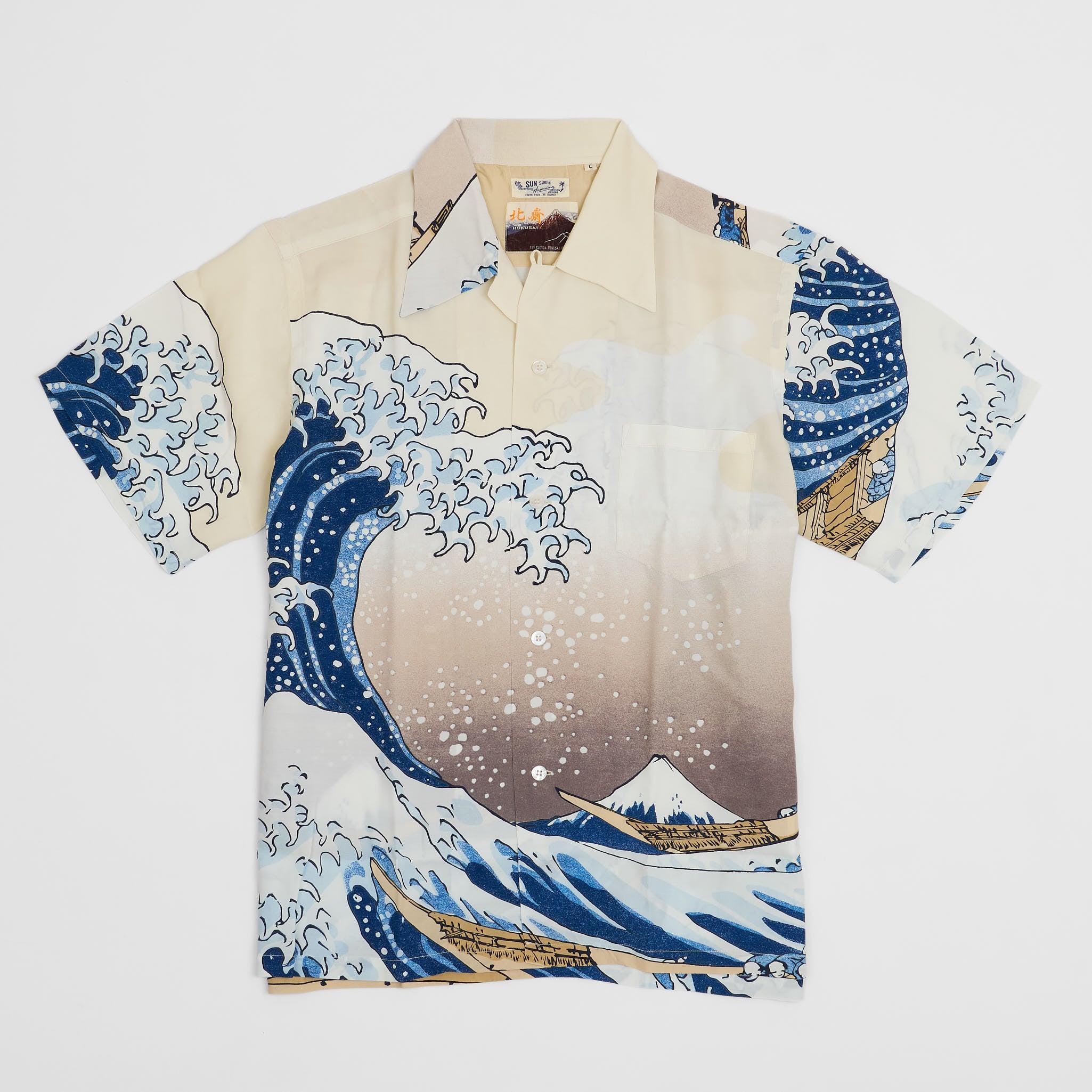 Limited Edition Hokusai The Great Wave of Kanagawa Hawaiian Shirt