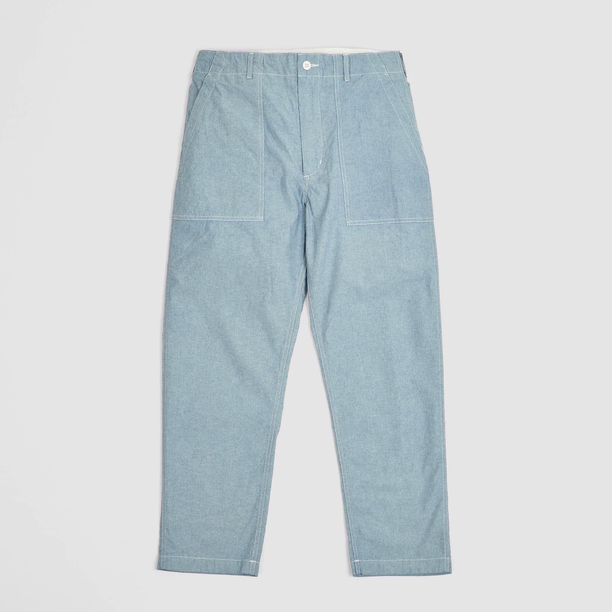 Fatigue Pant Indigo Chambray