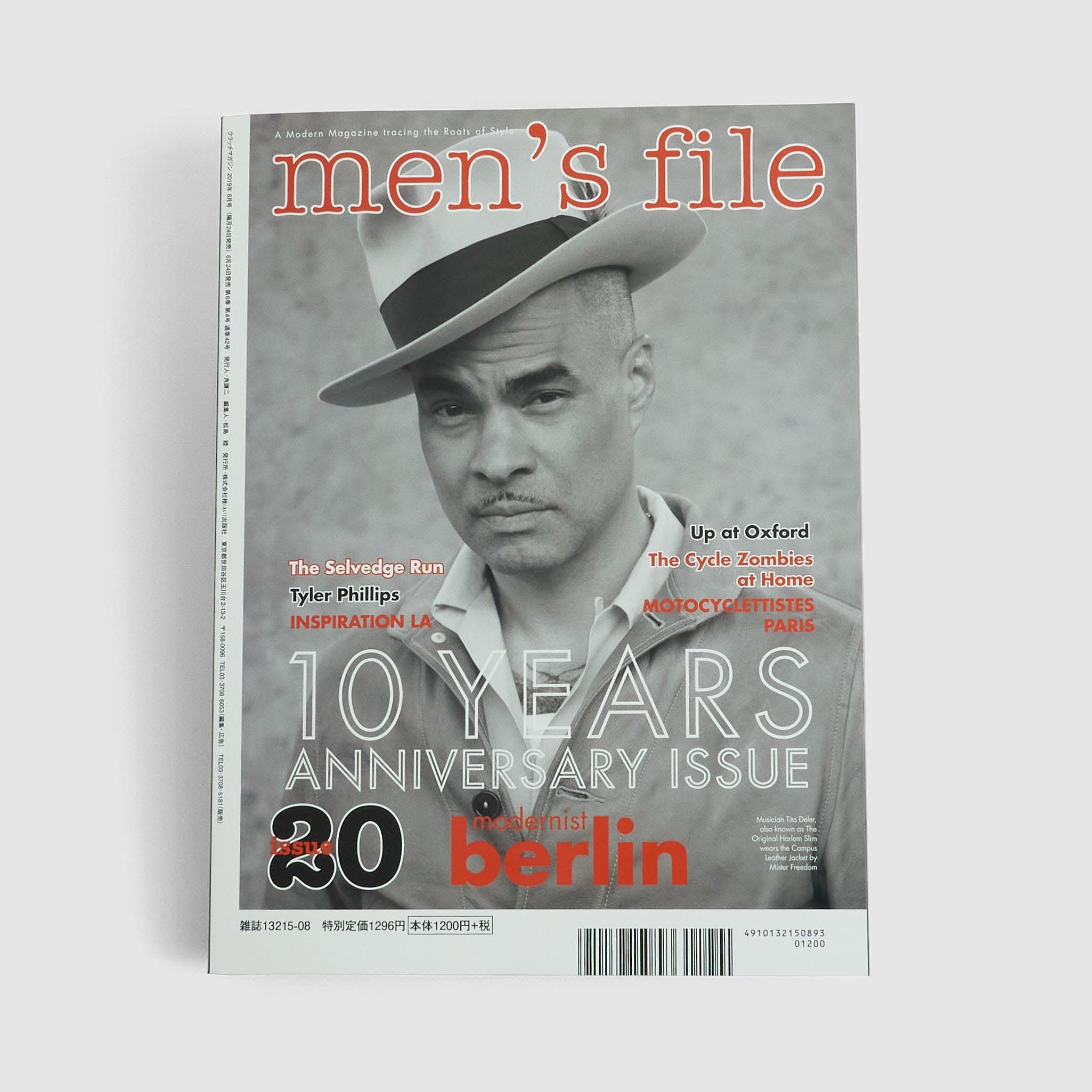 Men's File Magazine Vol. 20 plus Clutch Magazine Vol. 68