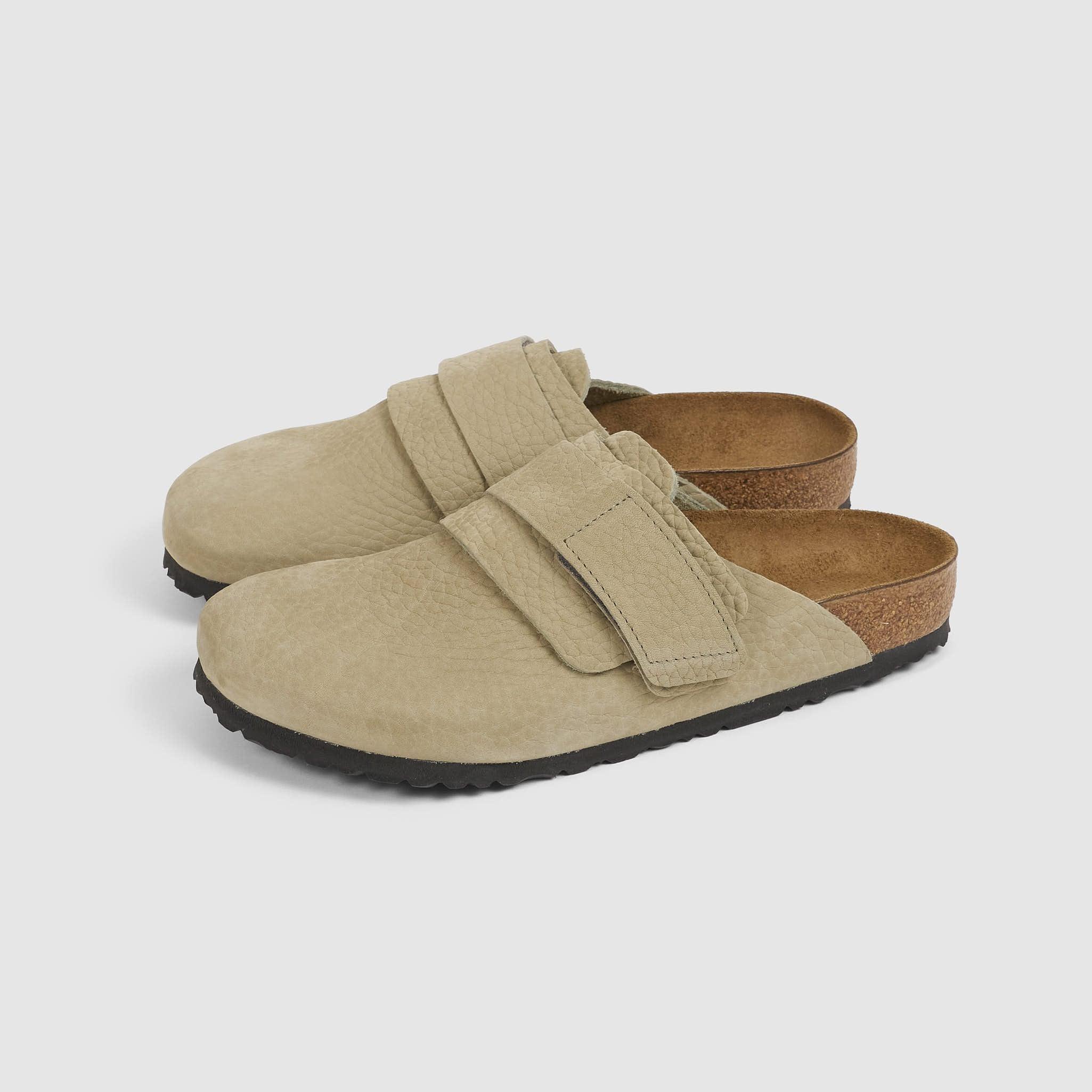 Nagoya Nubuck Leather Clogs