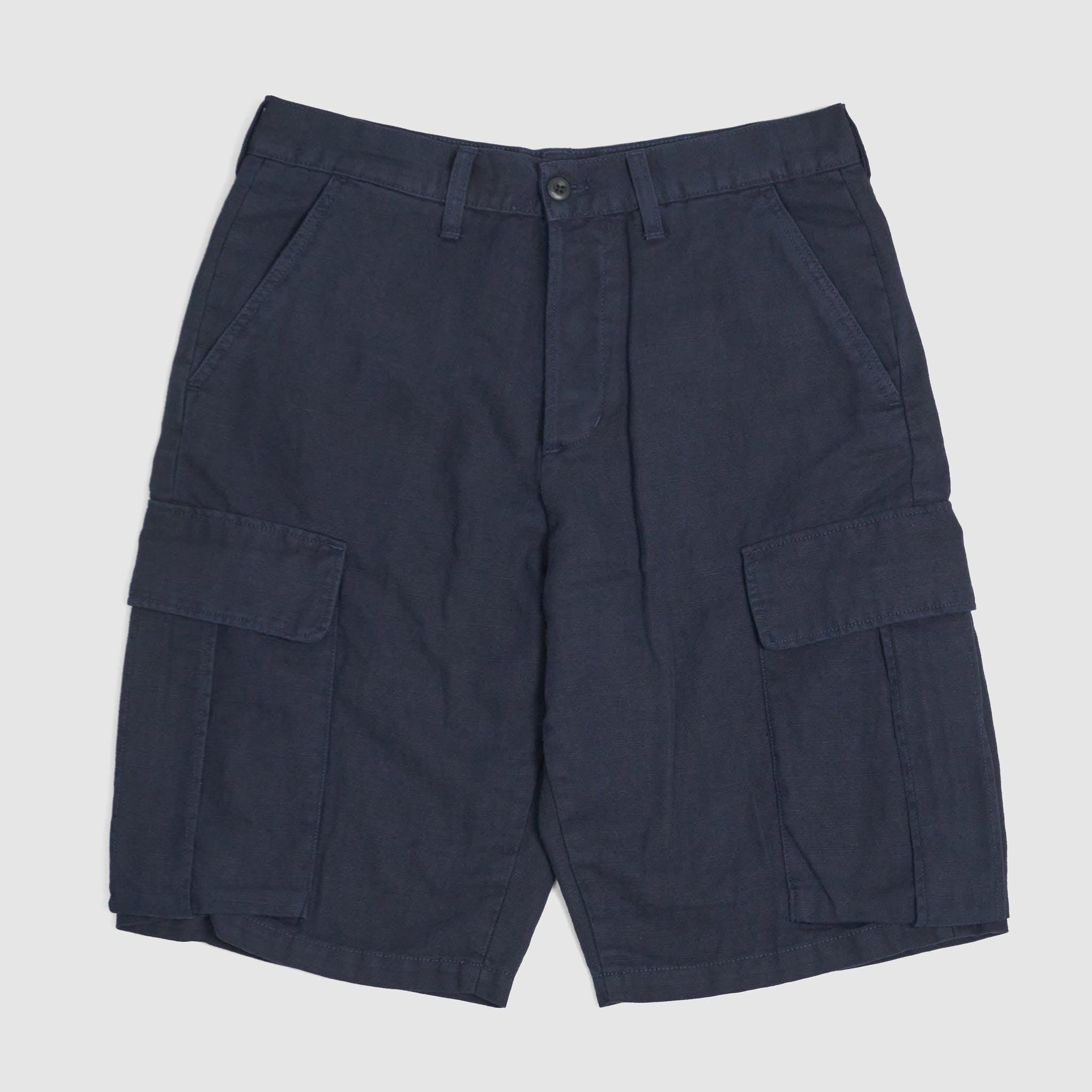Canvas Cargo Bermuda Shorts