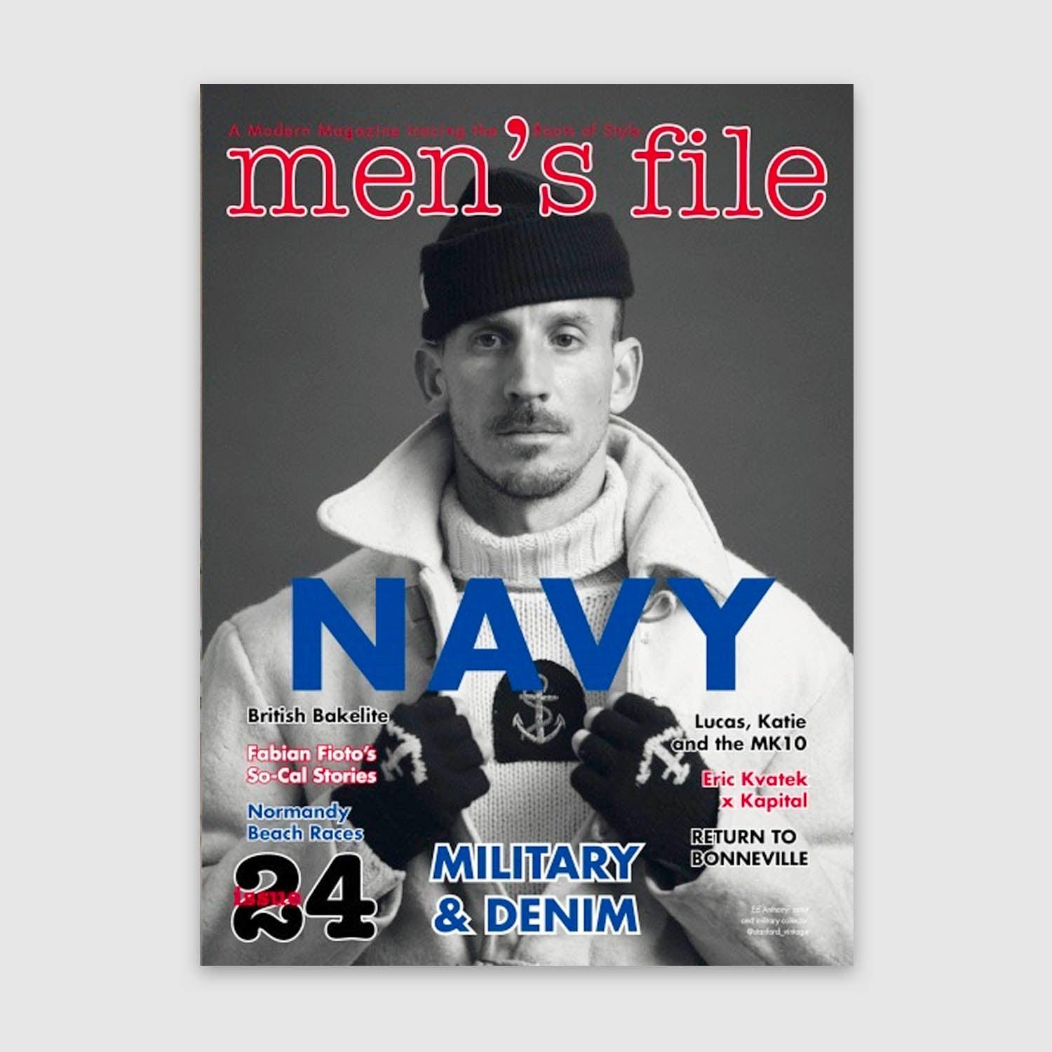 Men's File Magazine Vol. 24 plus Clutch Magazine Vol. 80