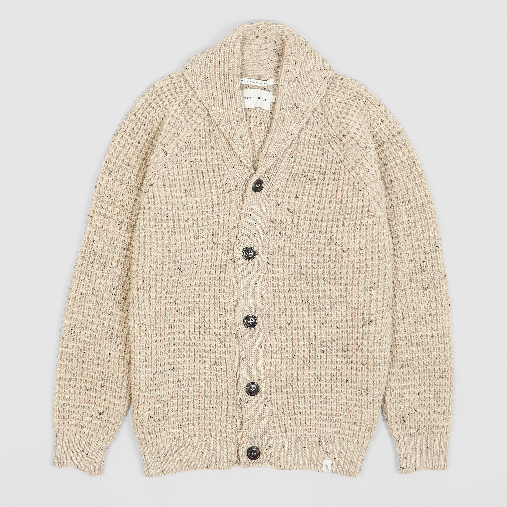 Pure British Wool Shawl Cardigan