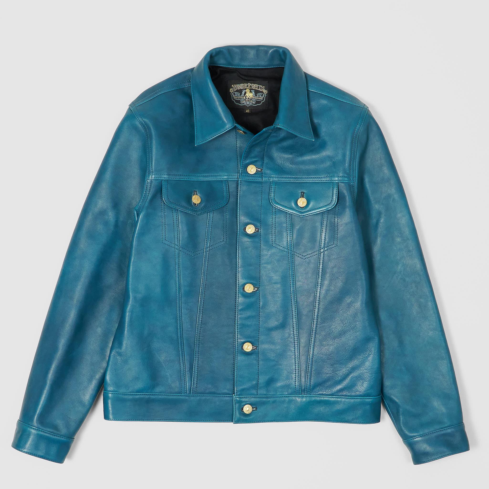 Type 3 Indigo Horsehide Jacket