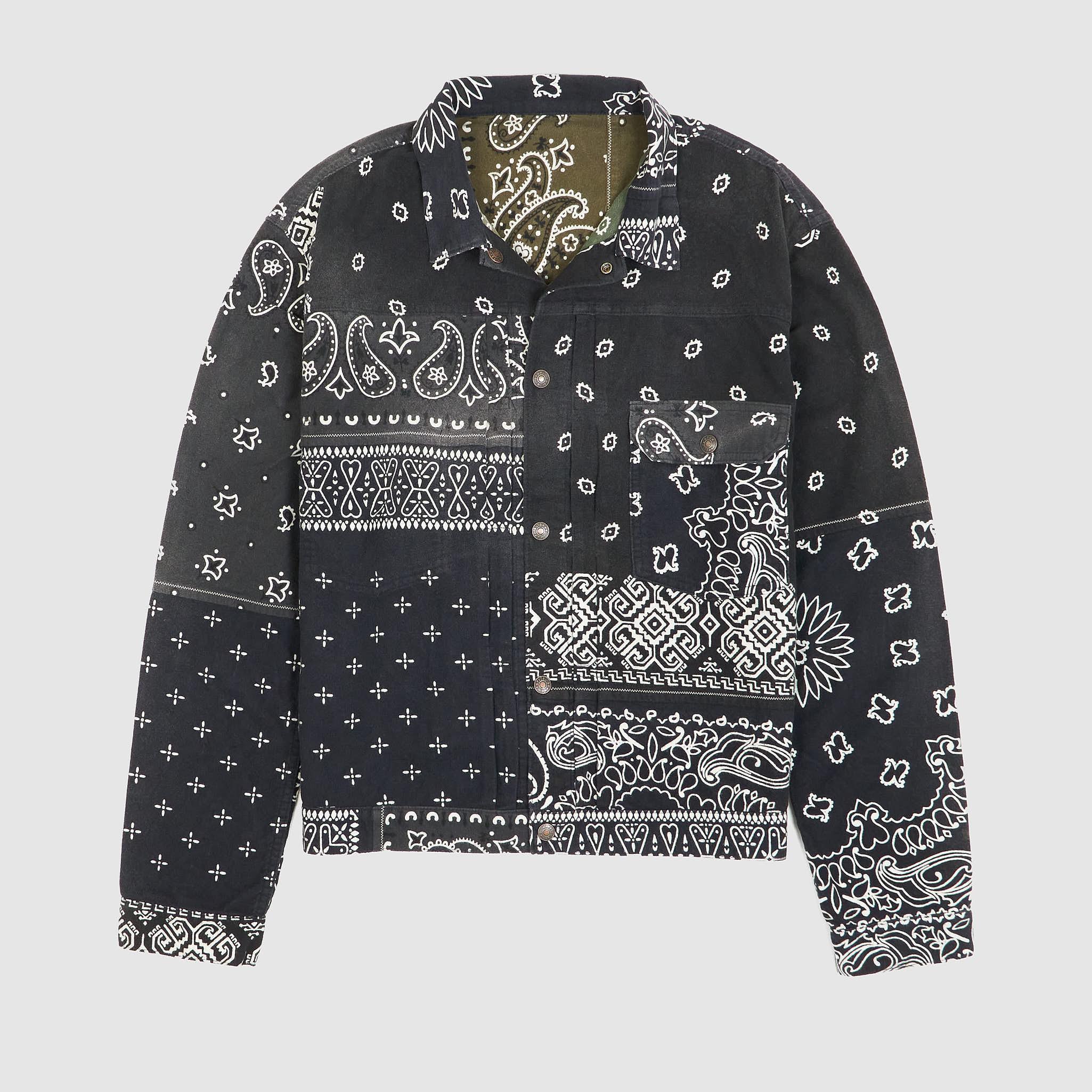 Bandana Reversible Type 1 Soft Flannel Jacket
