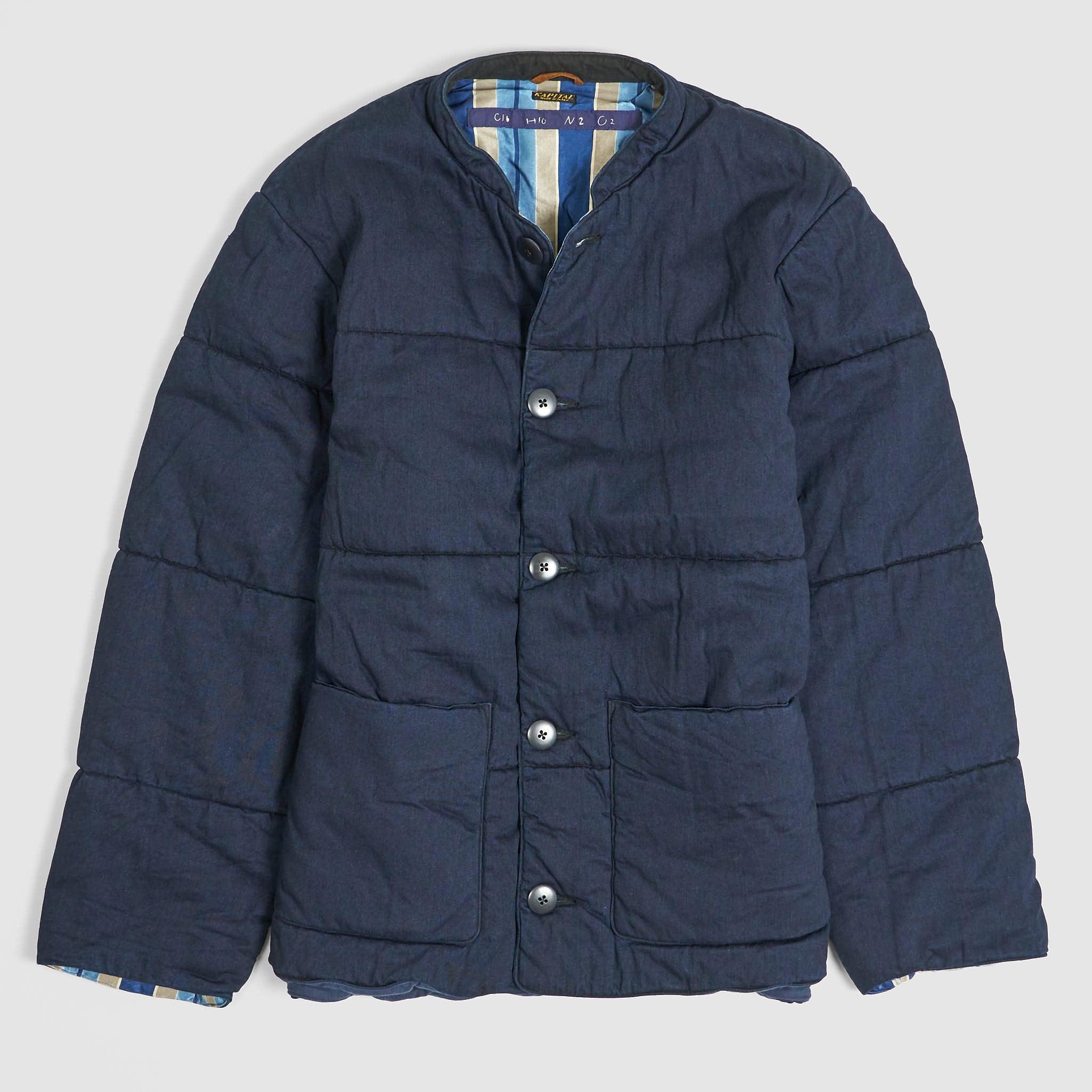 8 oz. Indigo x Indigo Denim Quilt Work Jacket