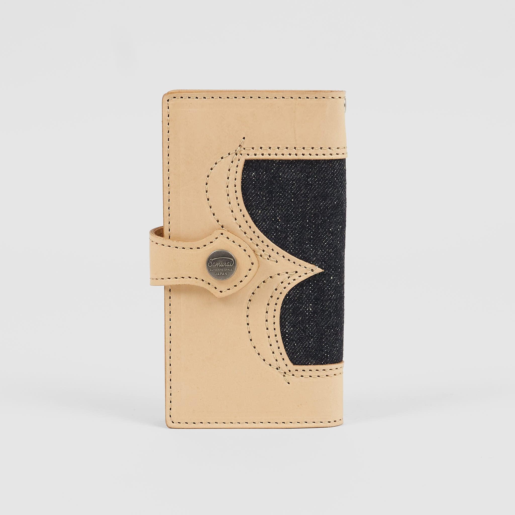 x Saddle Leather Smartphone Case Wallet